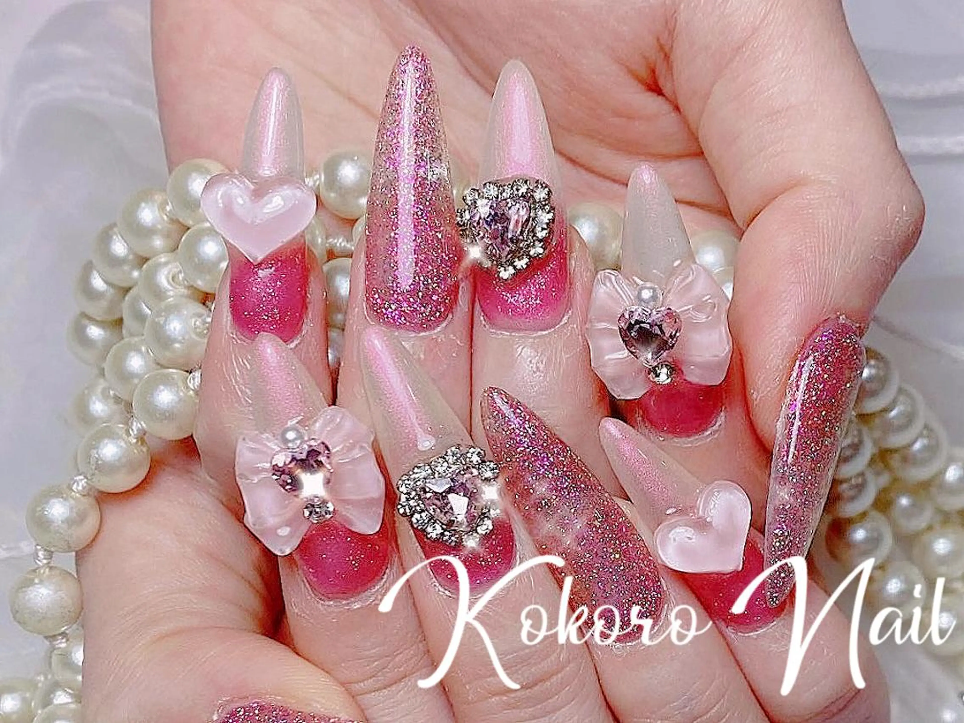 ネイル 💗KOKORO NAIL💗のネイルデザイン
