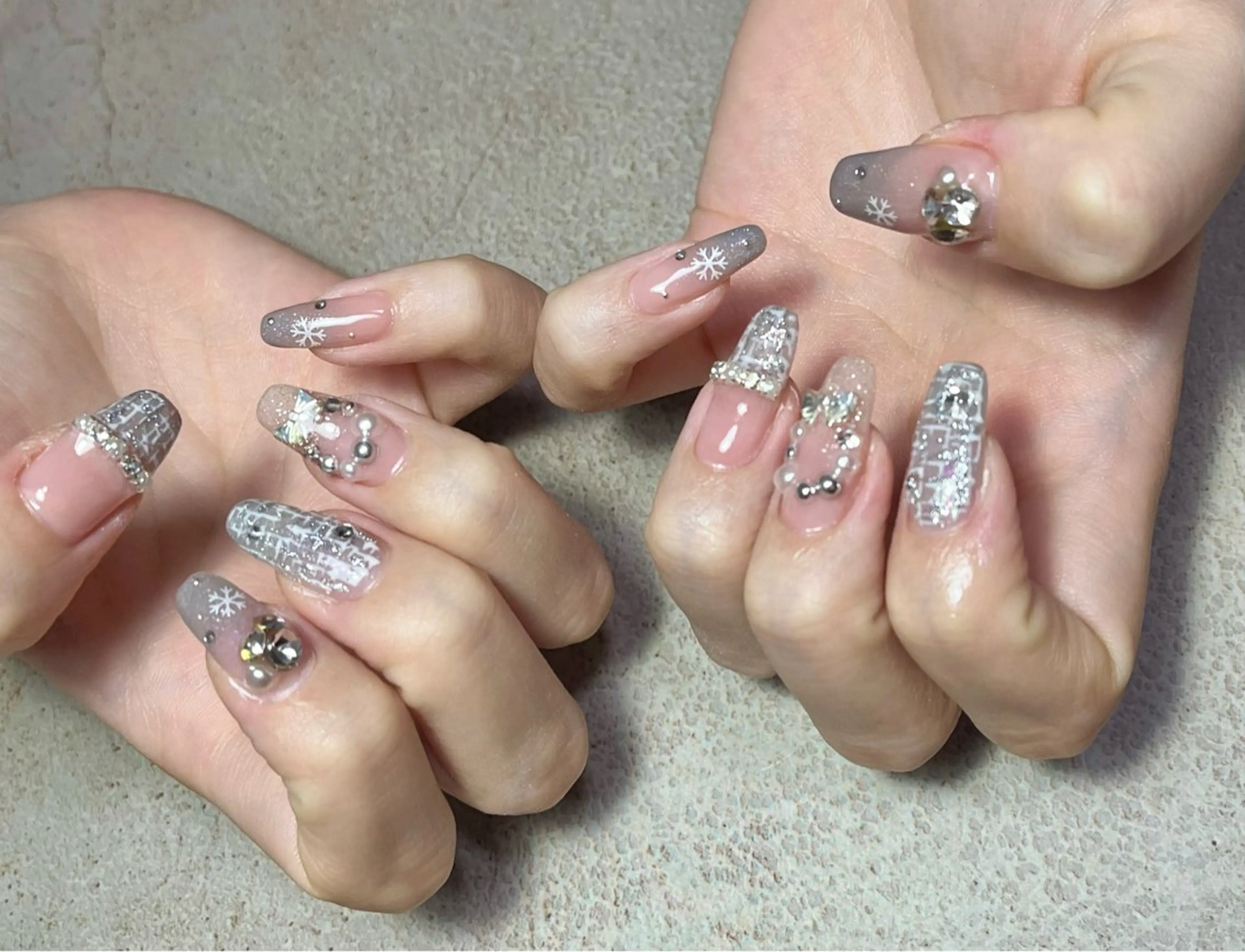 ネイル ハンドネイル goldgleams ちなのネイルデザイン