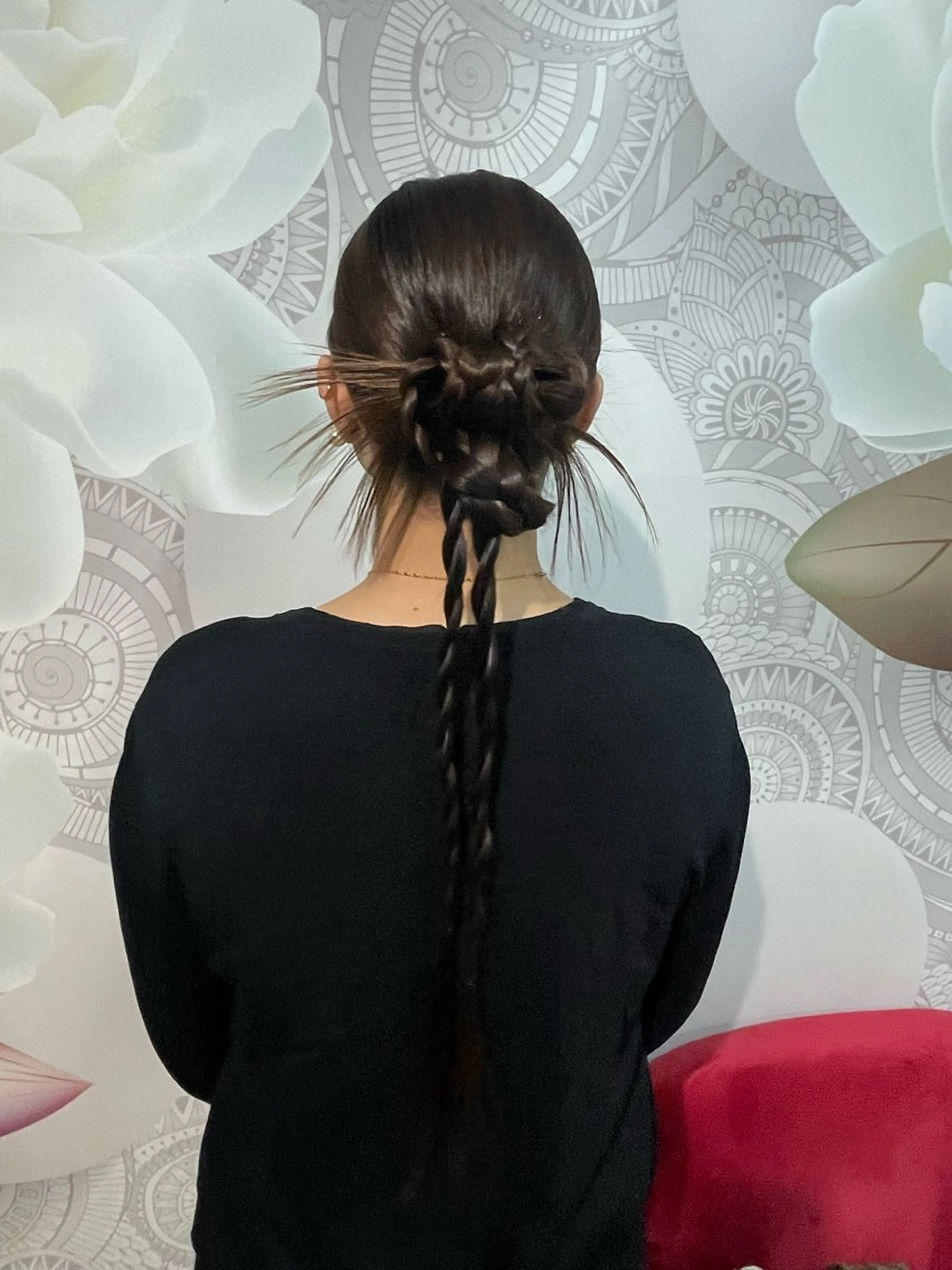 ヘアアレンジ ヘアセット 佐野 優美子のヘアスタイル