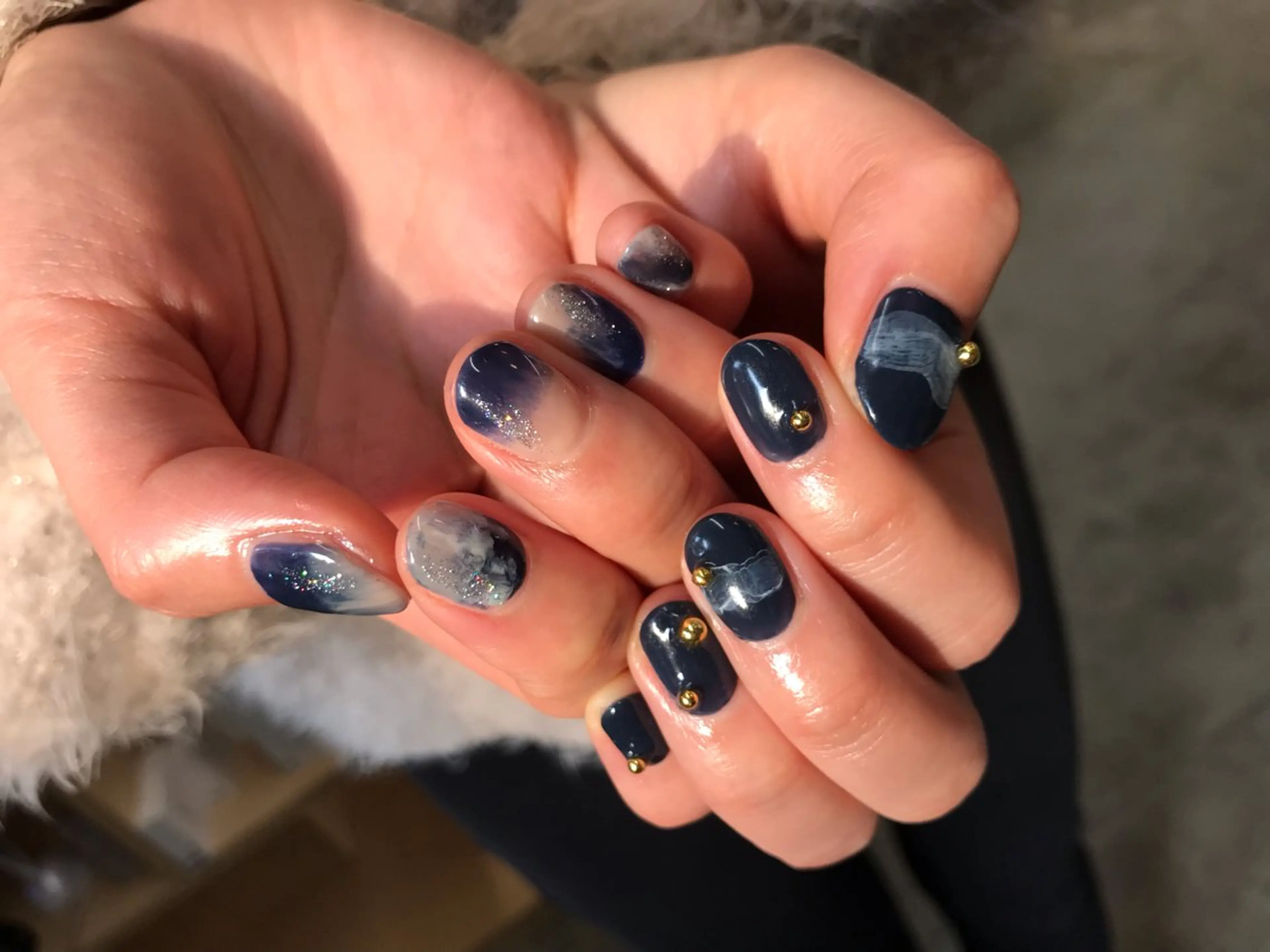 ネイル 卒業式 ハンドネイル ROCCO nailのネイルデザイン