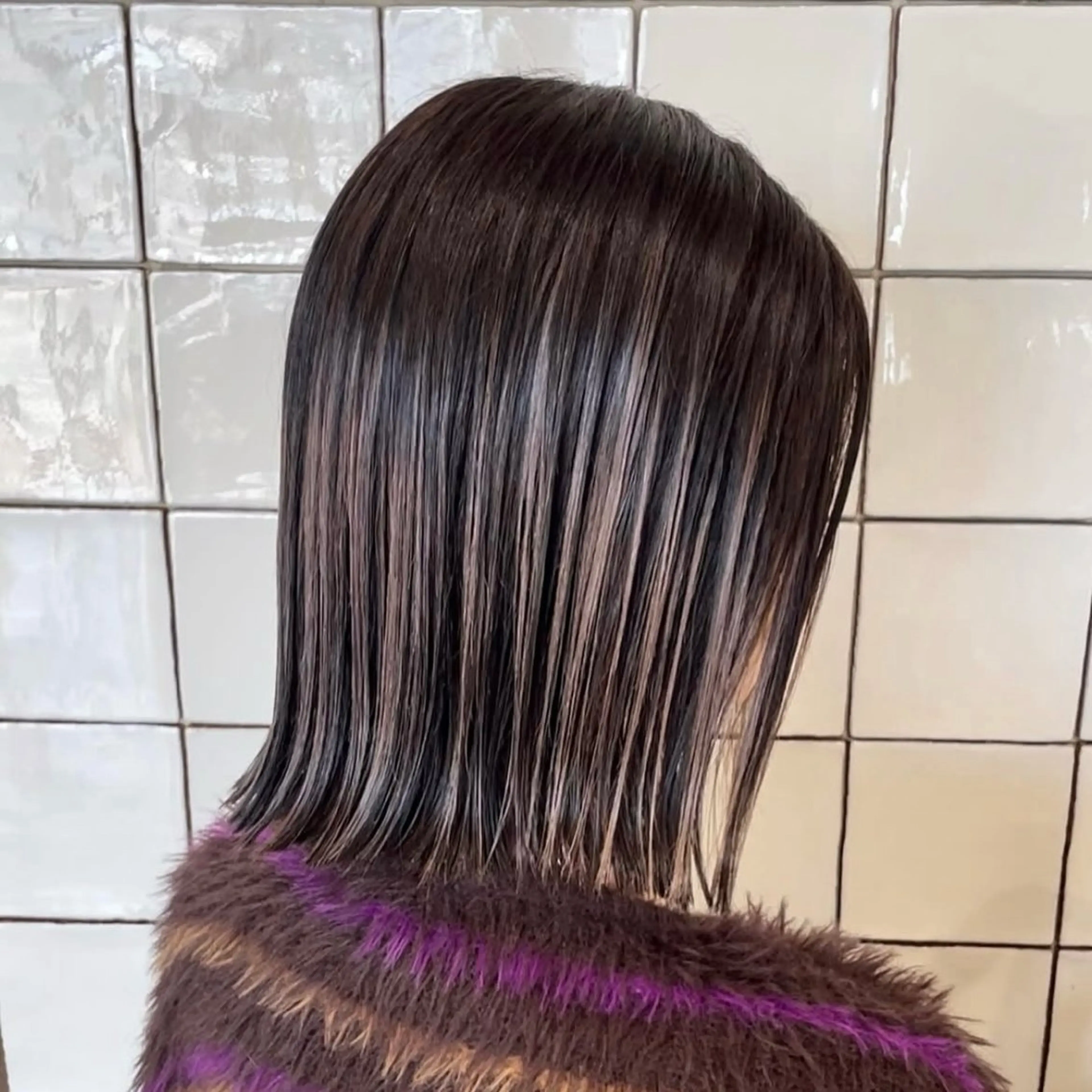 ミディアム カット ヘアカラー YOIKU所属・駒場 由衣のヘアスタイル