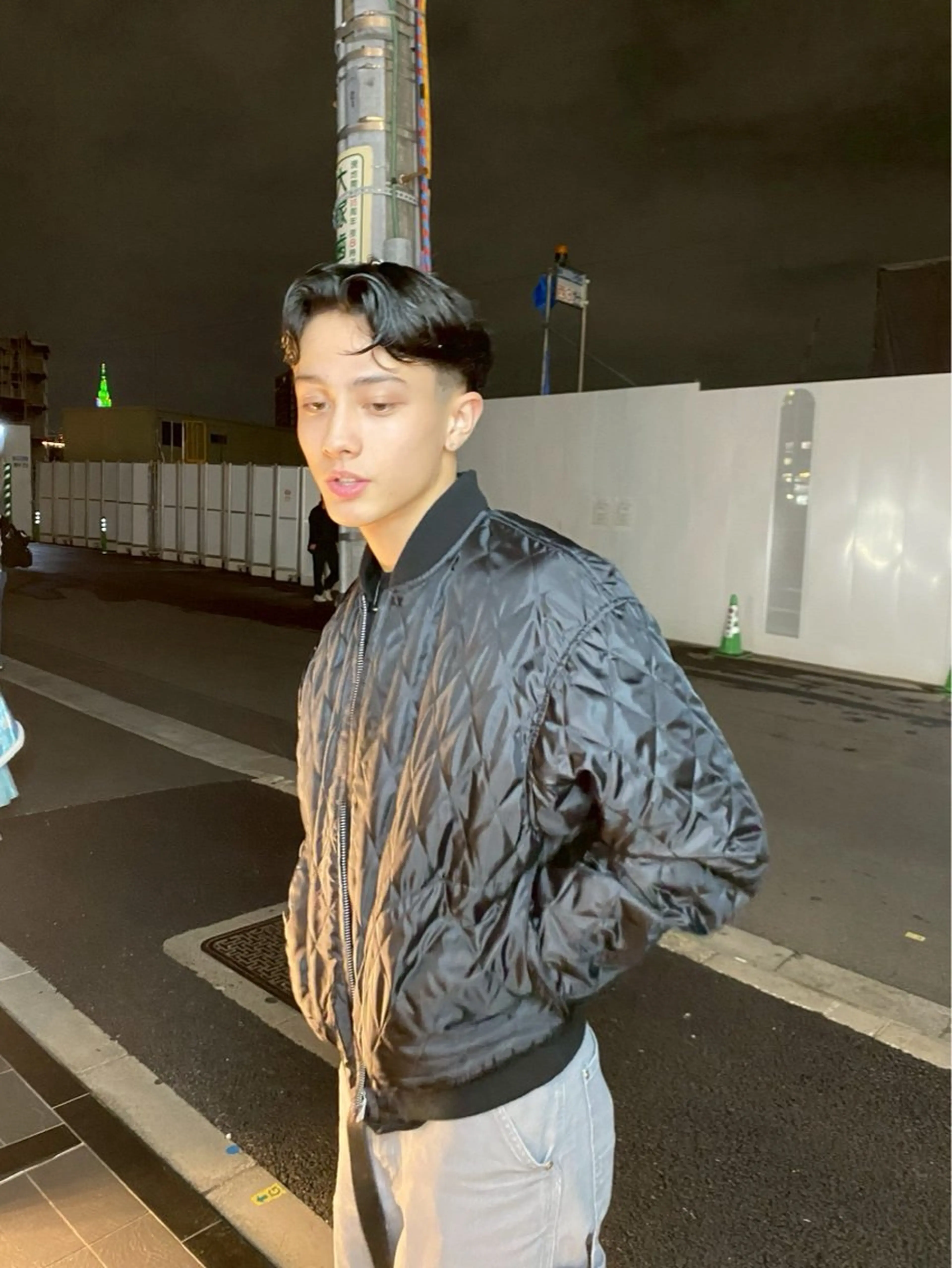 パーマ メンズ SORA表参道所属・🫧透明感カラー🫧 暖色/島田晃太郎のヘアスタイル