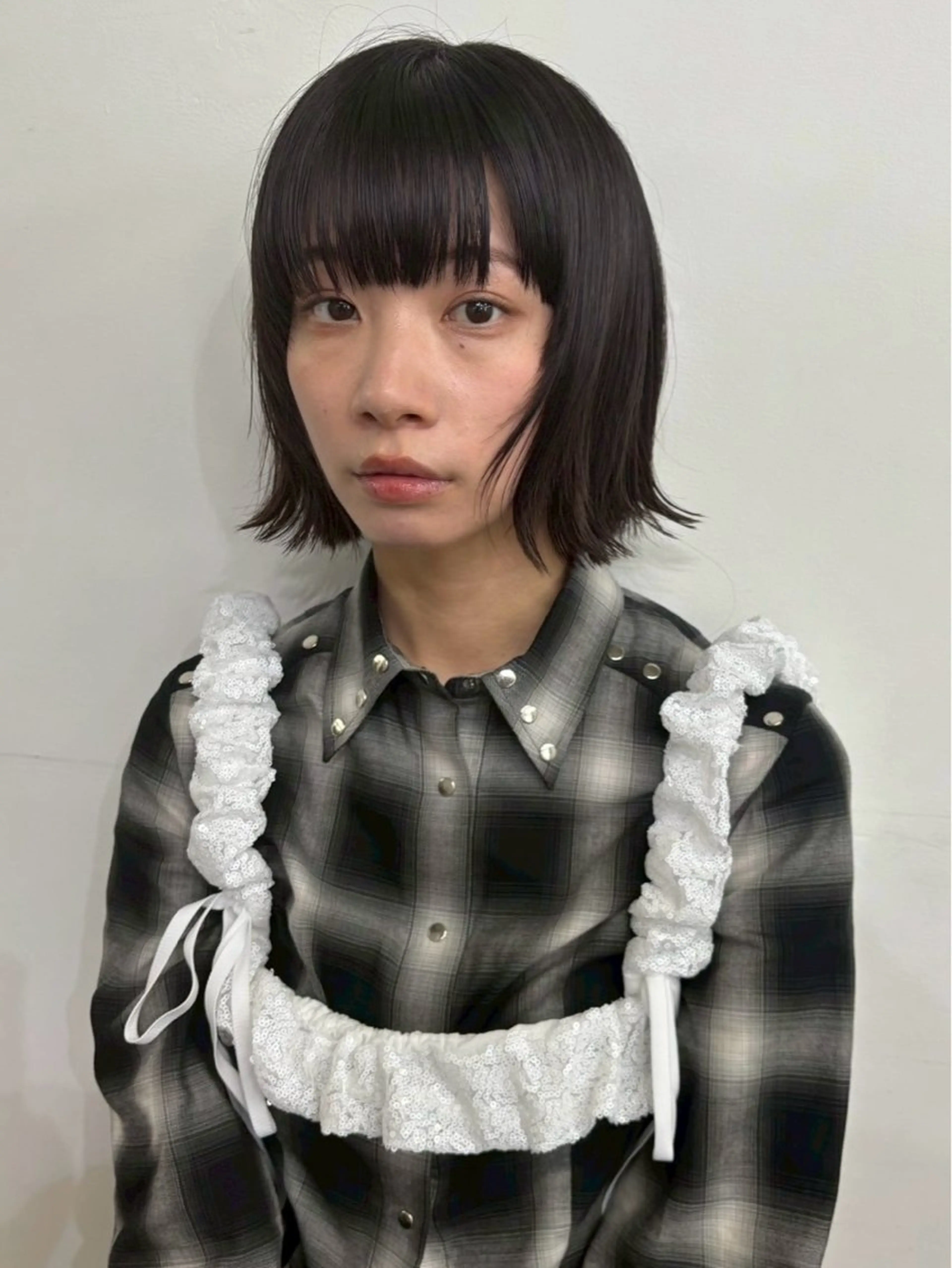 ショート ボブ 似合わせカットモデル /髪質改善/和田陽向のヘアスタイル