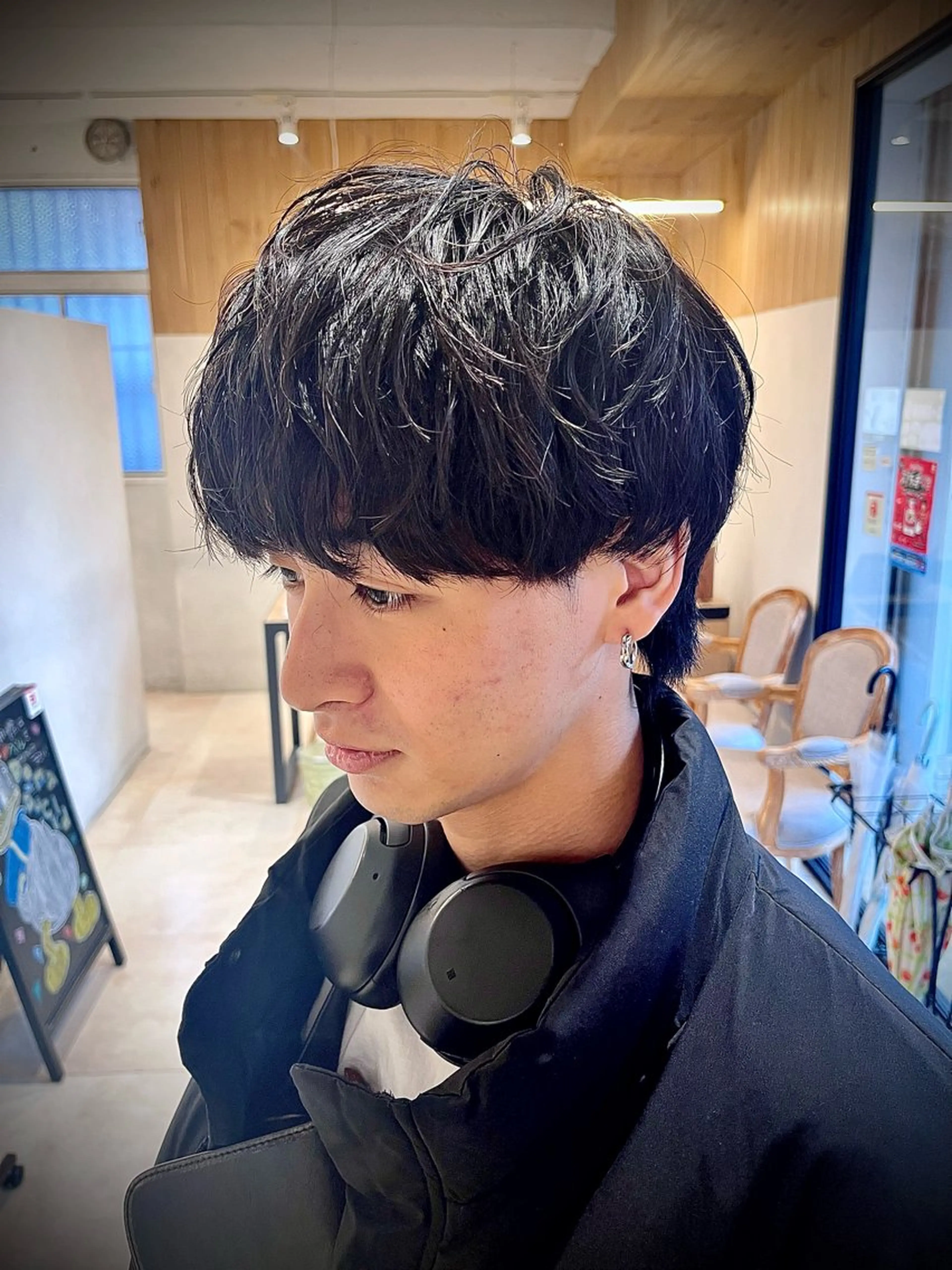 メンズ メンズパーマ カット 🟦メンズ特化🟦 たかしま　あさひのヘアスタイル