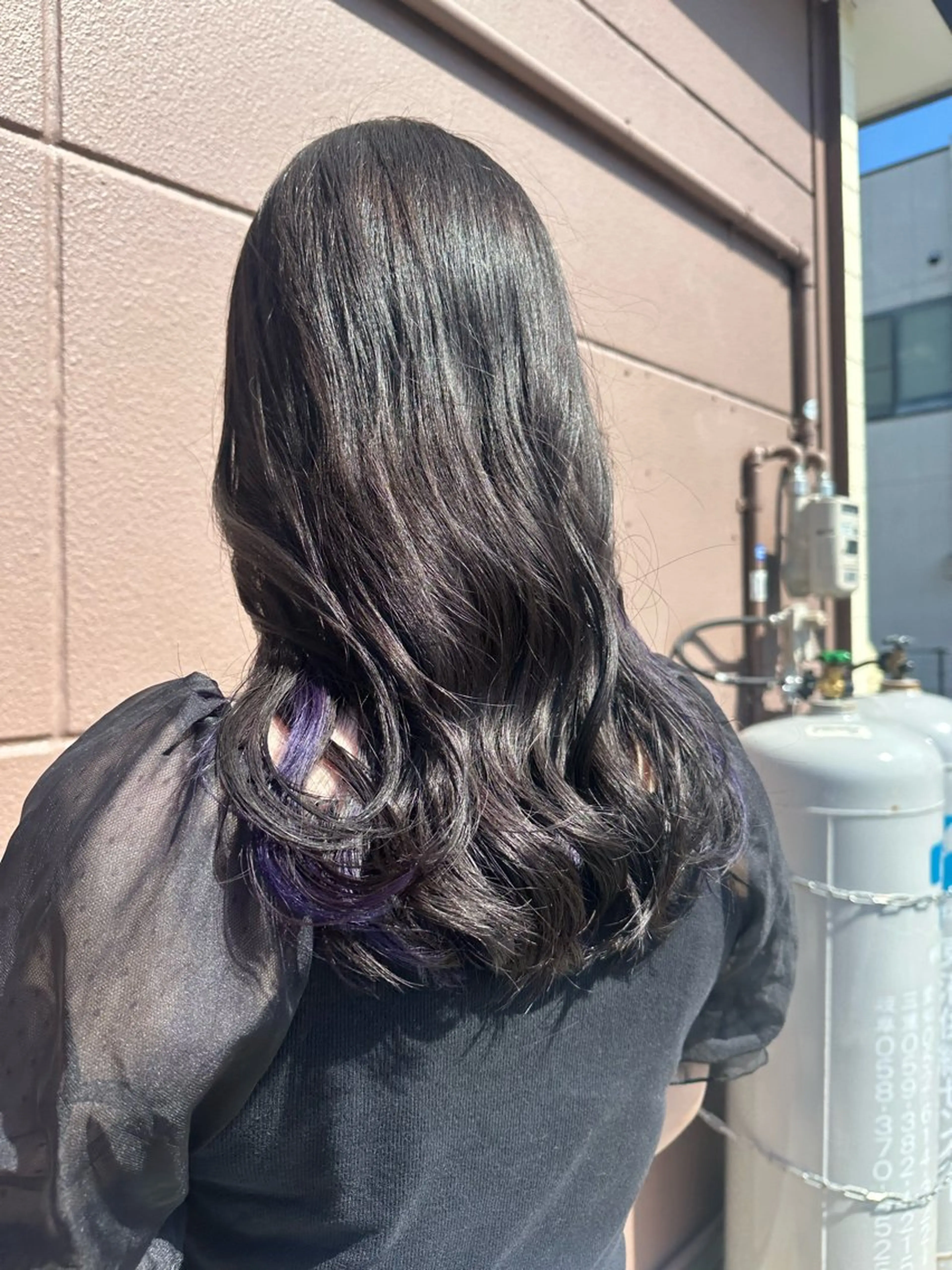 セミロング ヘアカラー レイビューティー豊田 丸山店アシスタントのヘアスタイル