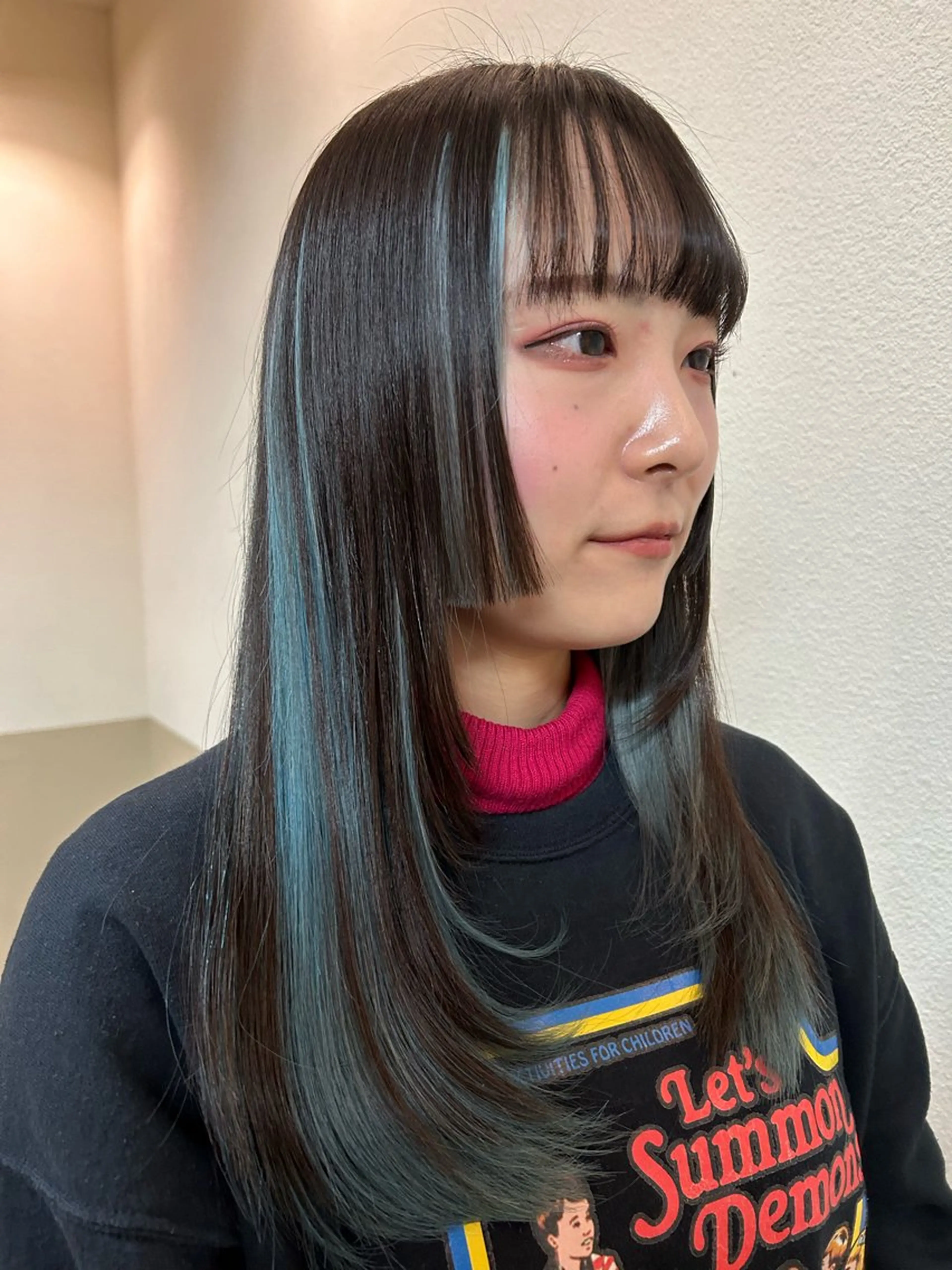 ロングカットの写真