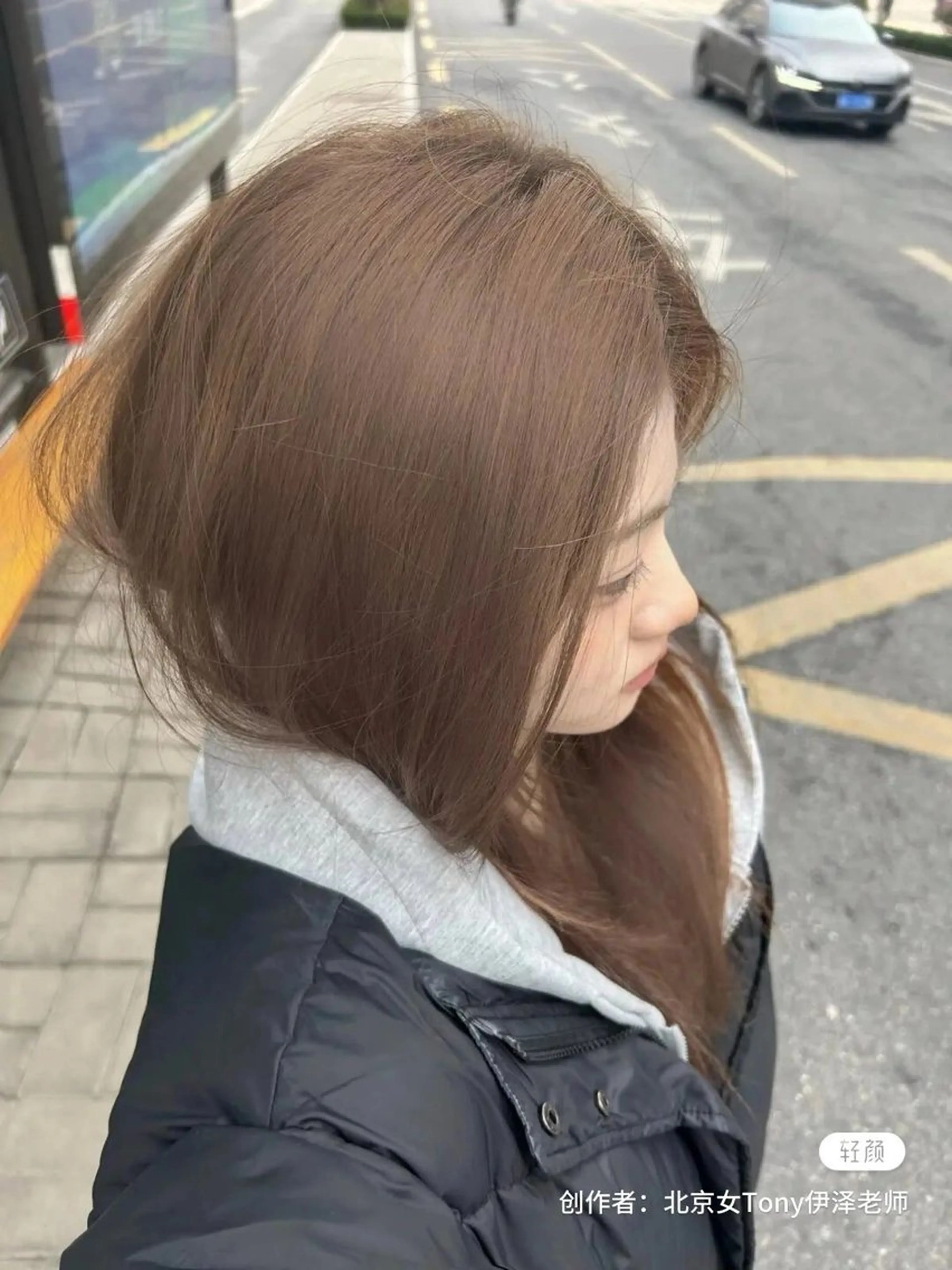 ロング カラー パーマ ヘアアレンジ カット ヘアカラー トリートメント ヘッドスパ ヘアセット 🤍レイヤーカット/ ベージュヘア🤍のヘアスタイル