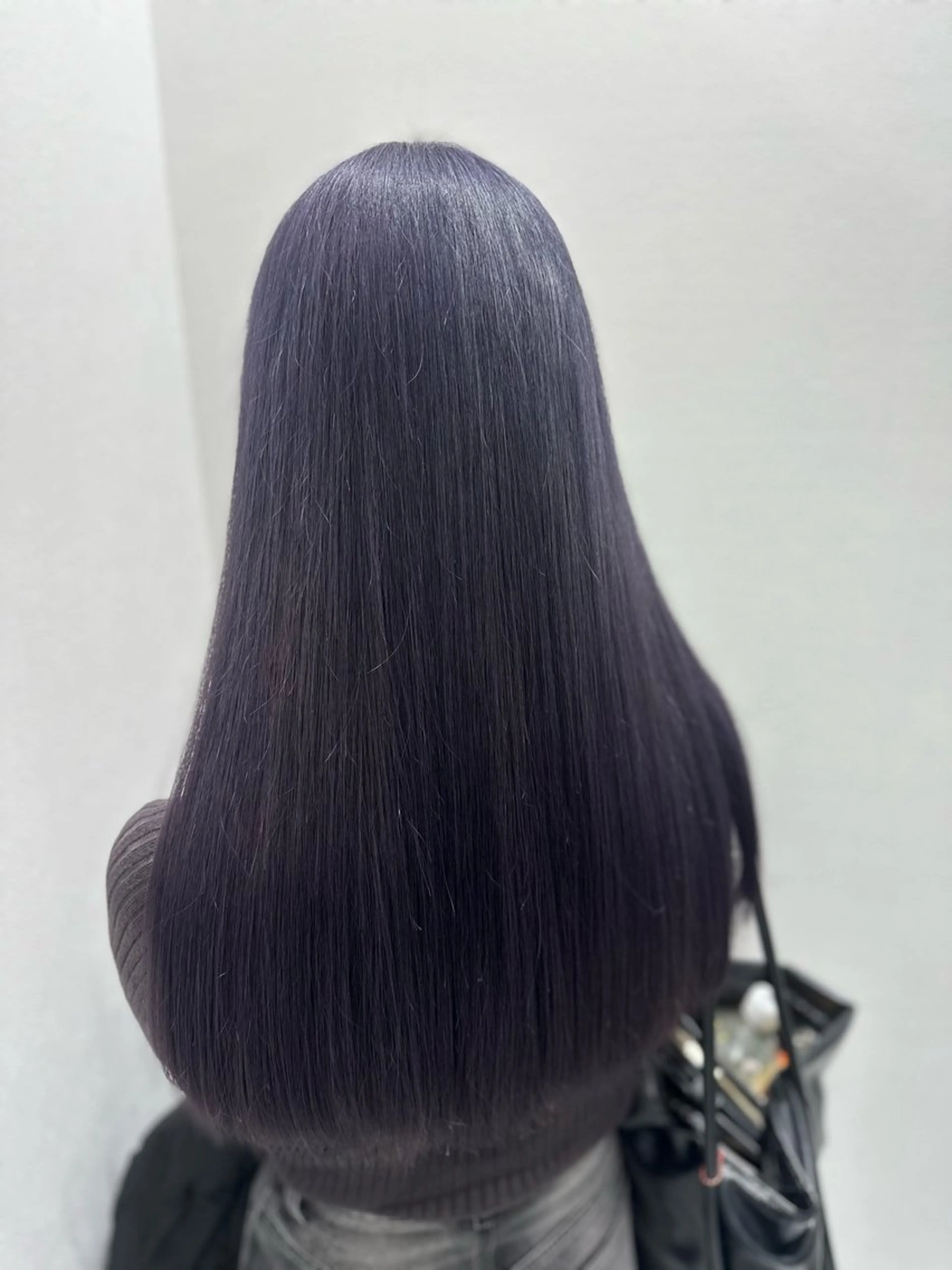 ロング カラー ヘアアレンジ 🫧透明感ラベンダー 似合わせ🫧あい🫧のヘアスタイル