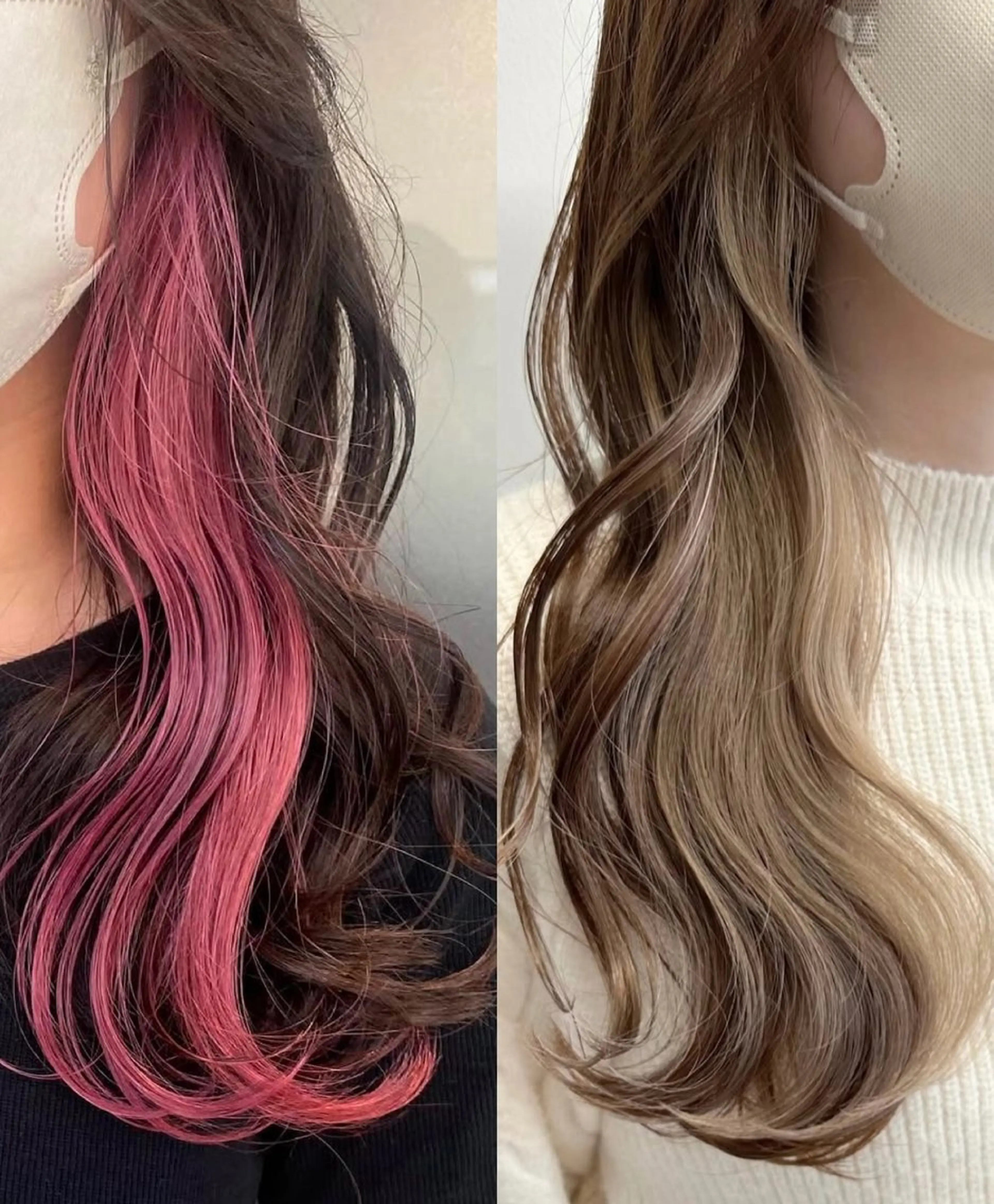 カラー RUALA所属・ナカツカ サクラのヘアスタイル