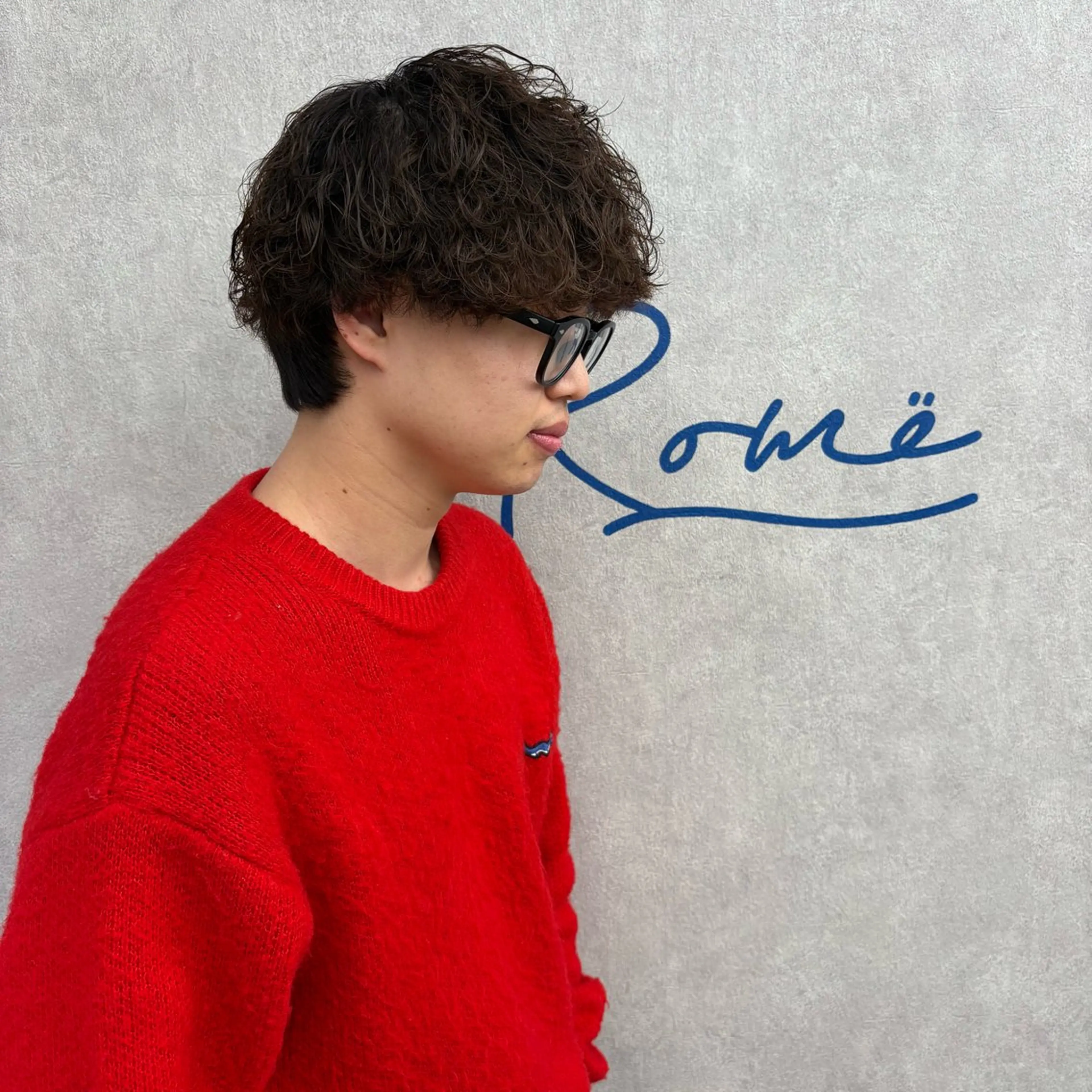 パーマ メンズ カット パーマ メンズサロンRomë 菜里のヘアスタイル