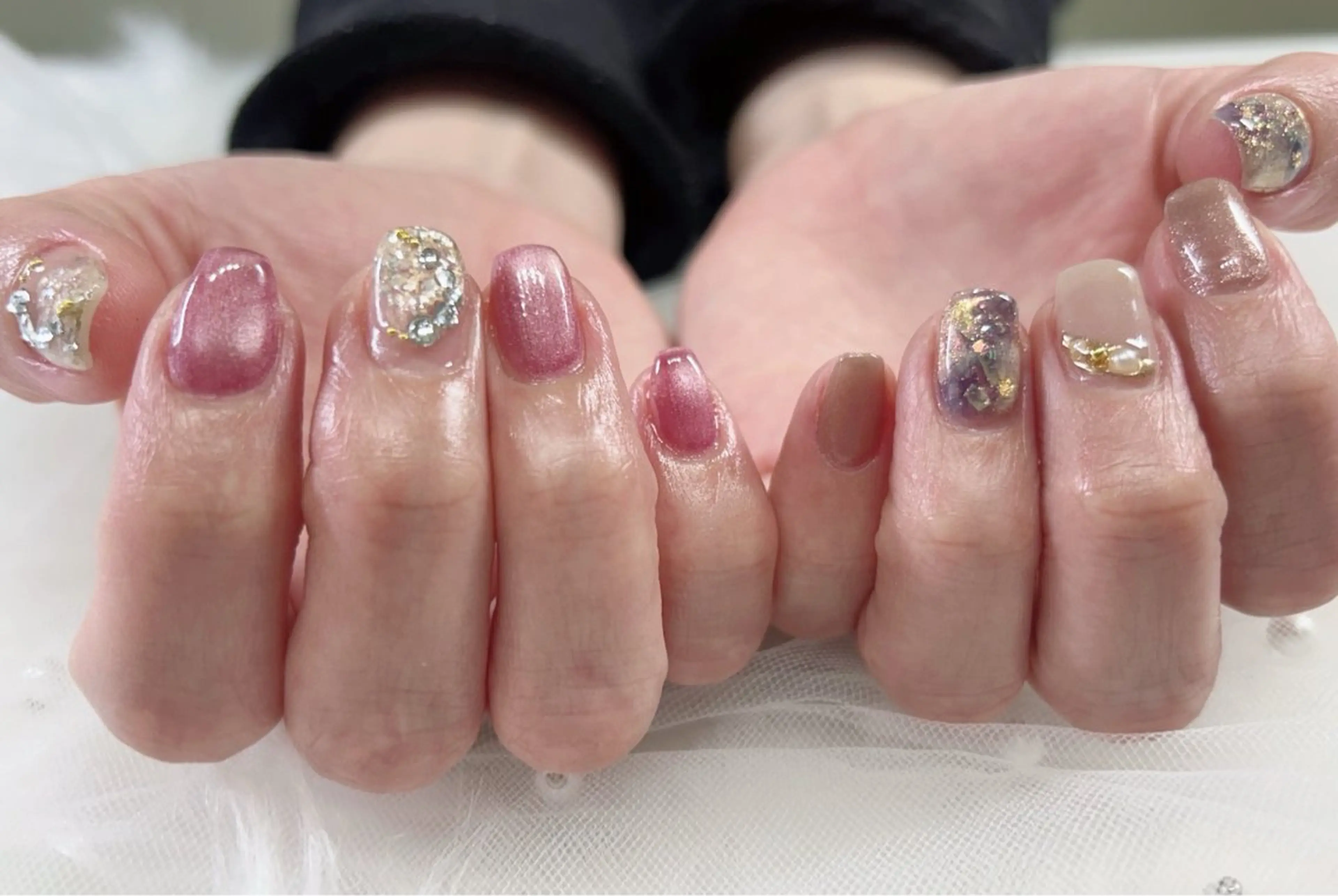 ネイル 持ち込み cerezo ショートネイル専門店のネイルデザイン