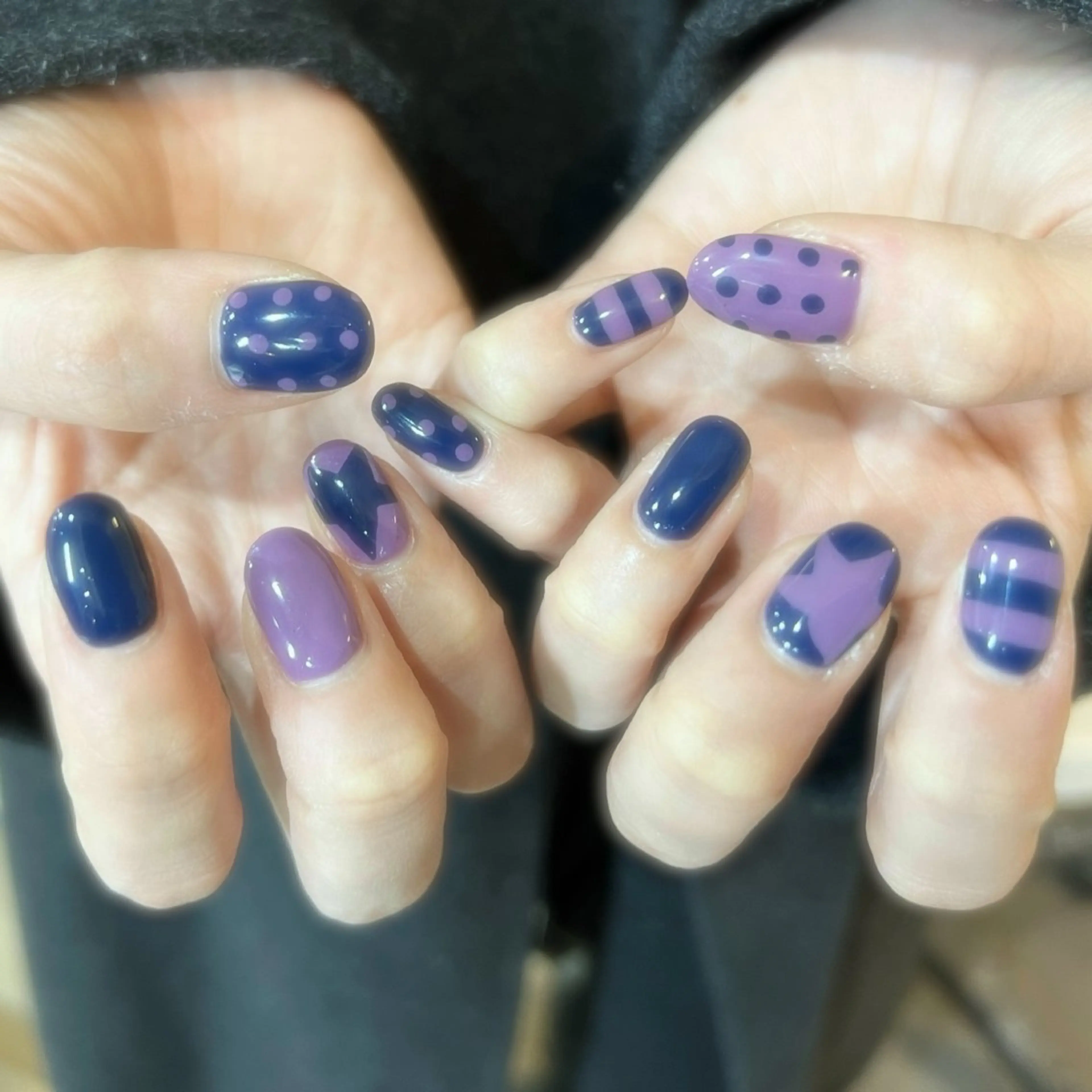 ネイル ハンドネイル .꒰ঌtenten ໒꒱·̩͙．のネイルデザイン