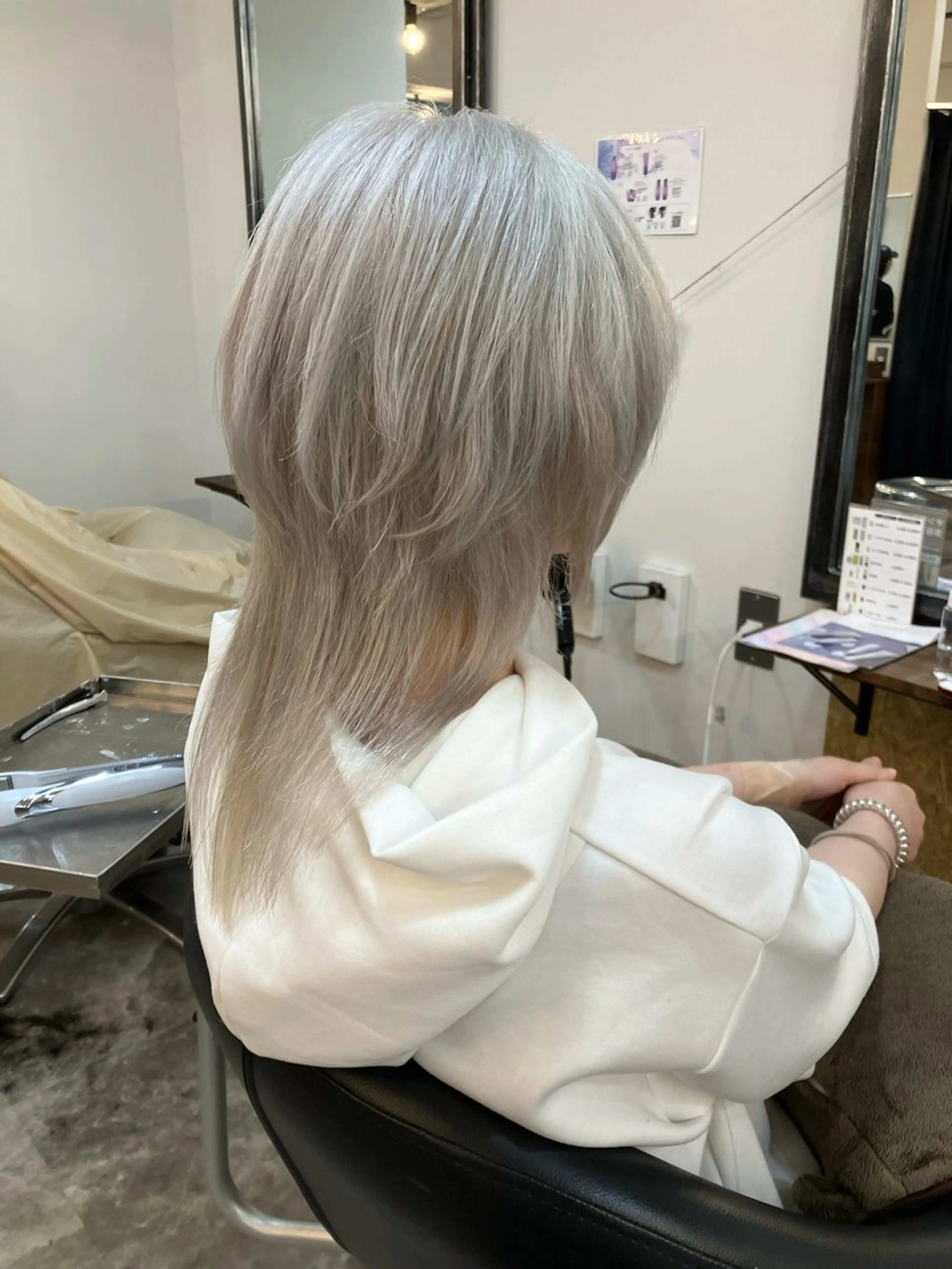 セミロング ヘアカラー トリートメント ✨艶髪特化✨ 後藤圭太のヘアスタイル