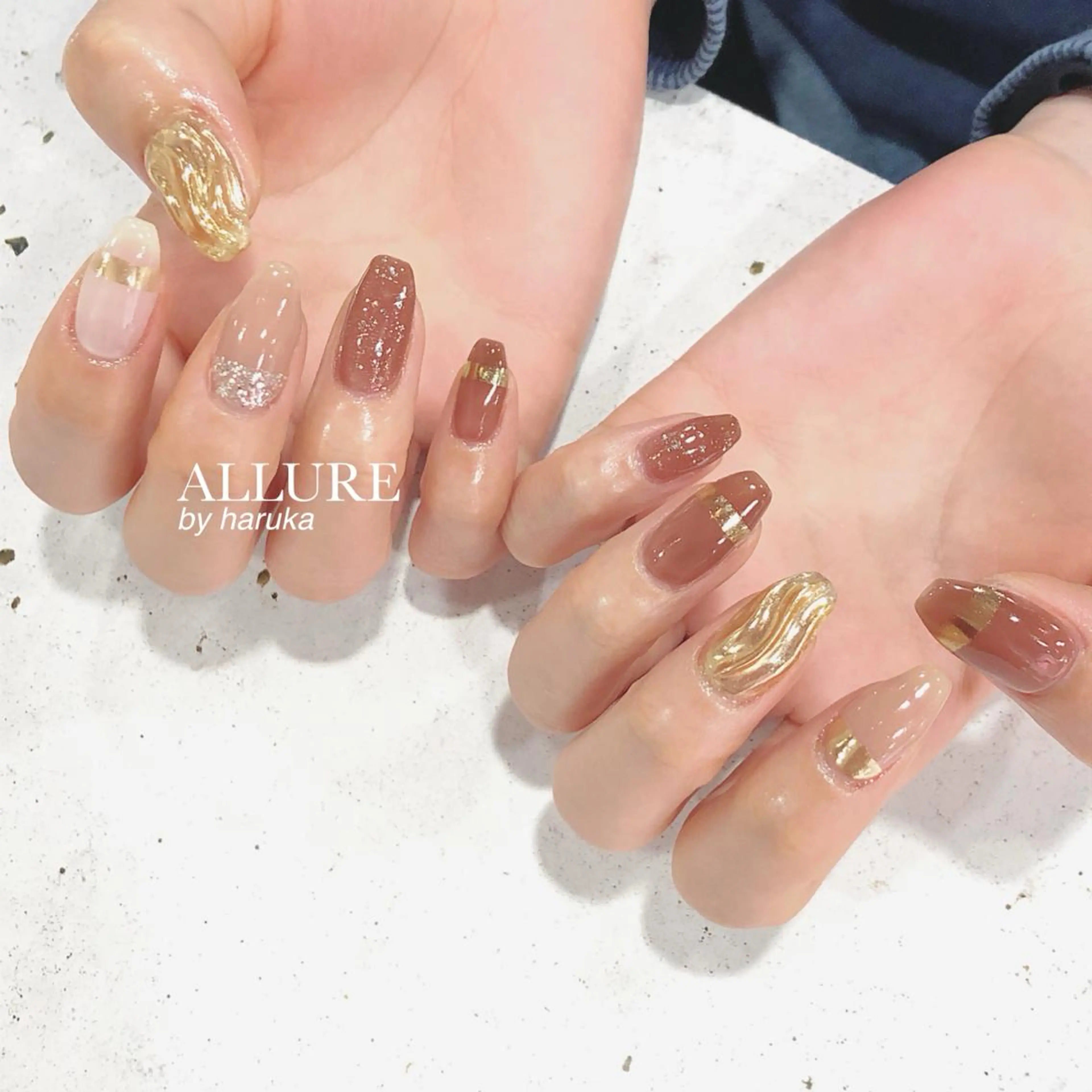 ネイル ハンドネイル Allure小山店 高橋陽香のネイルデザイン