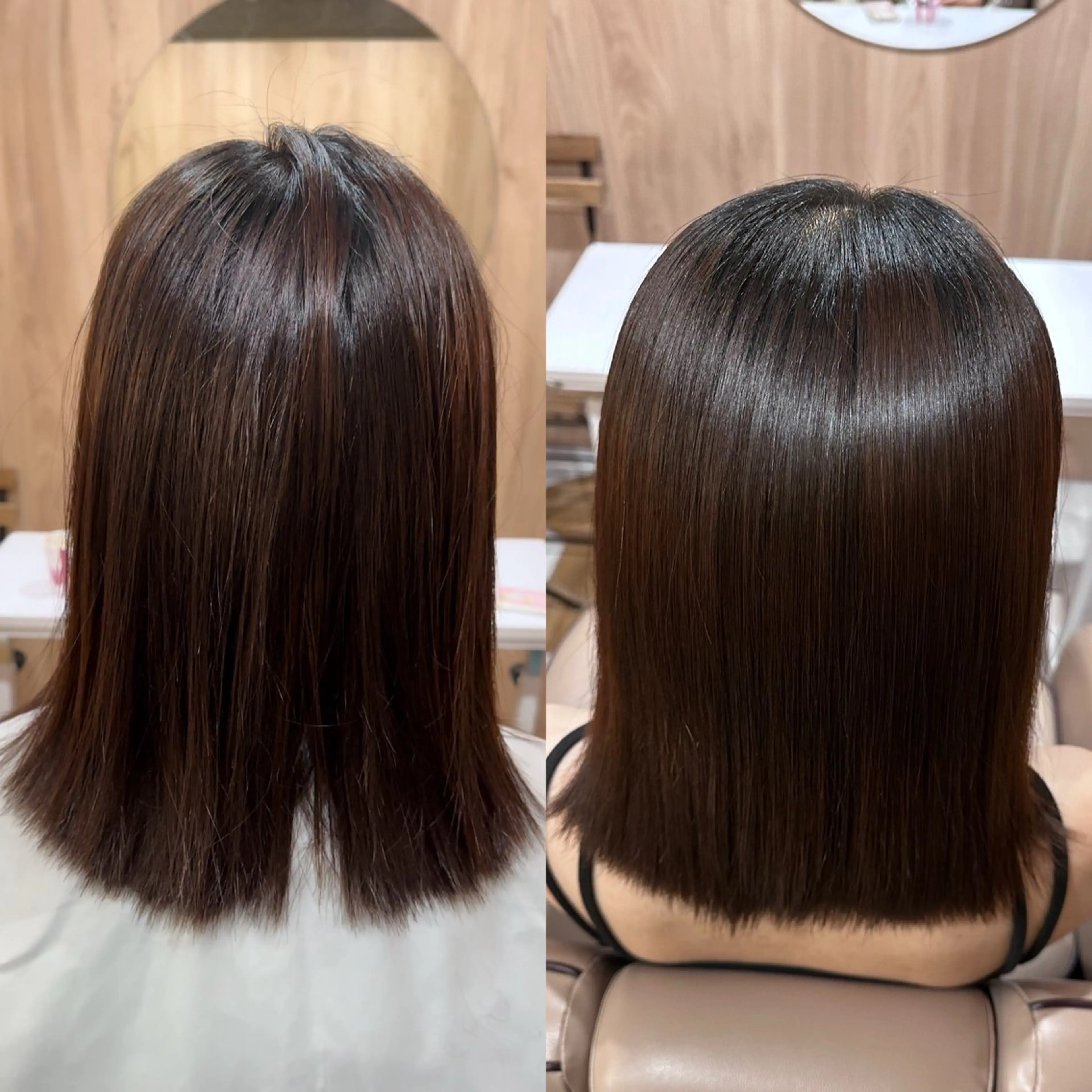 セミロング 縮毛矯正 縮毛矯正 髪質改善＆縮毛矯正専門店LAMRON所属・☁究極自然な縮毛矯正 ︎︎☁横山寛人︎︎☁のヘアスタイル