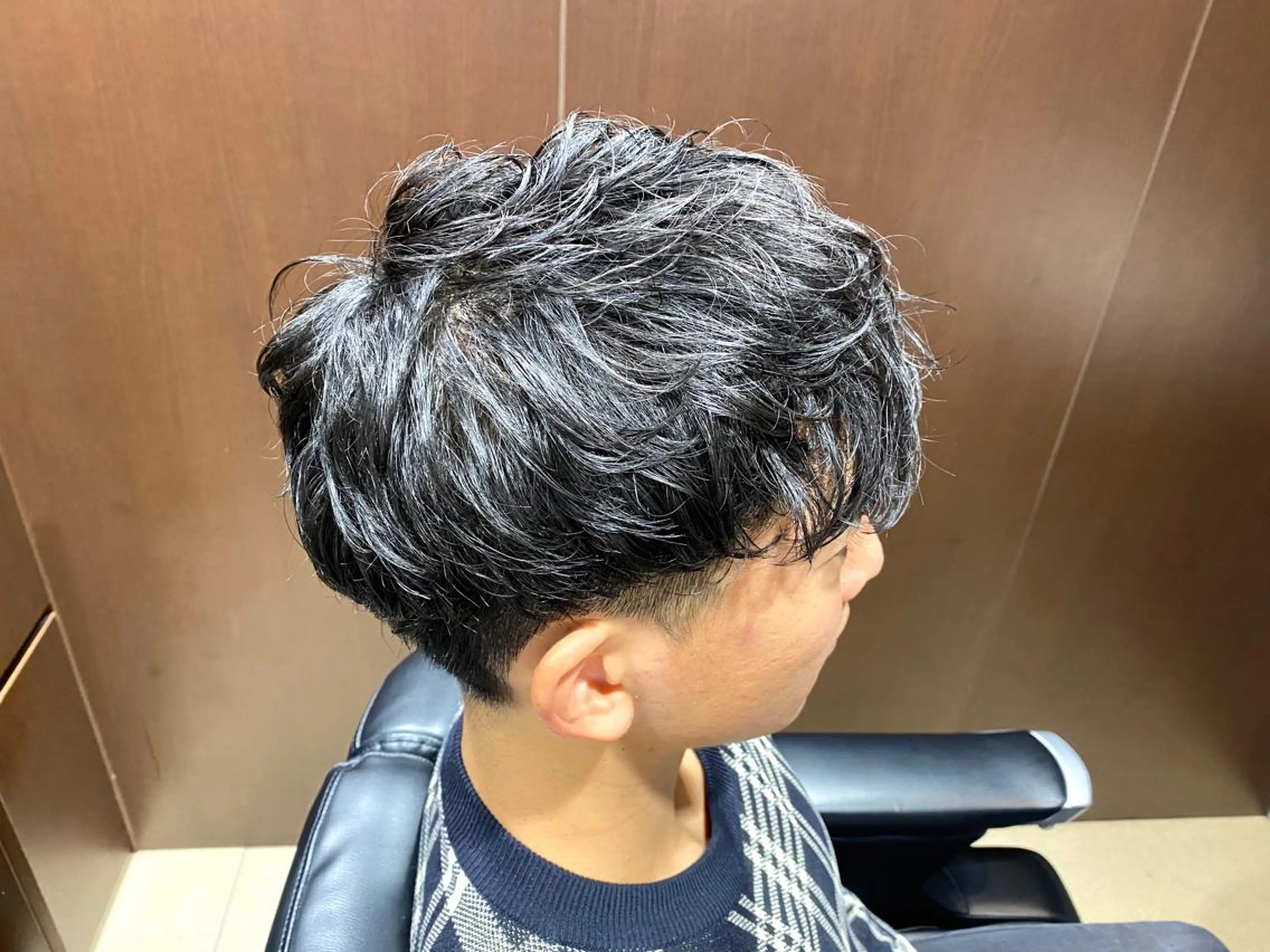 ミディアム メンズ HIRO GINZA 池袋東口店所属・林田 龍明のヘアスタイル