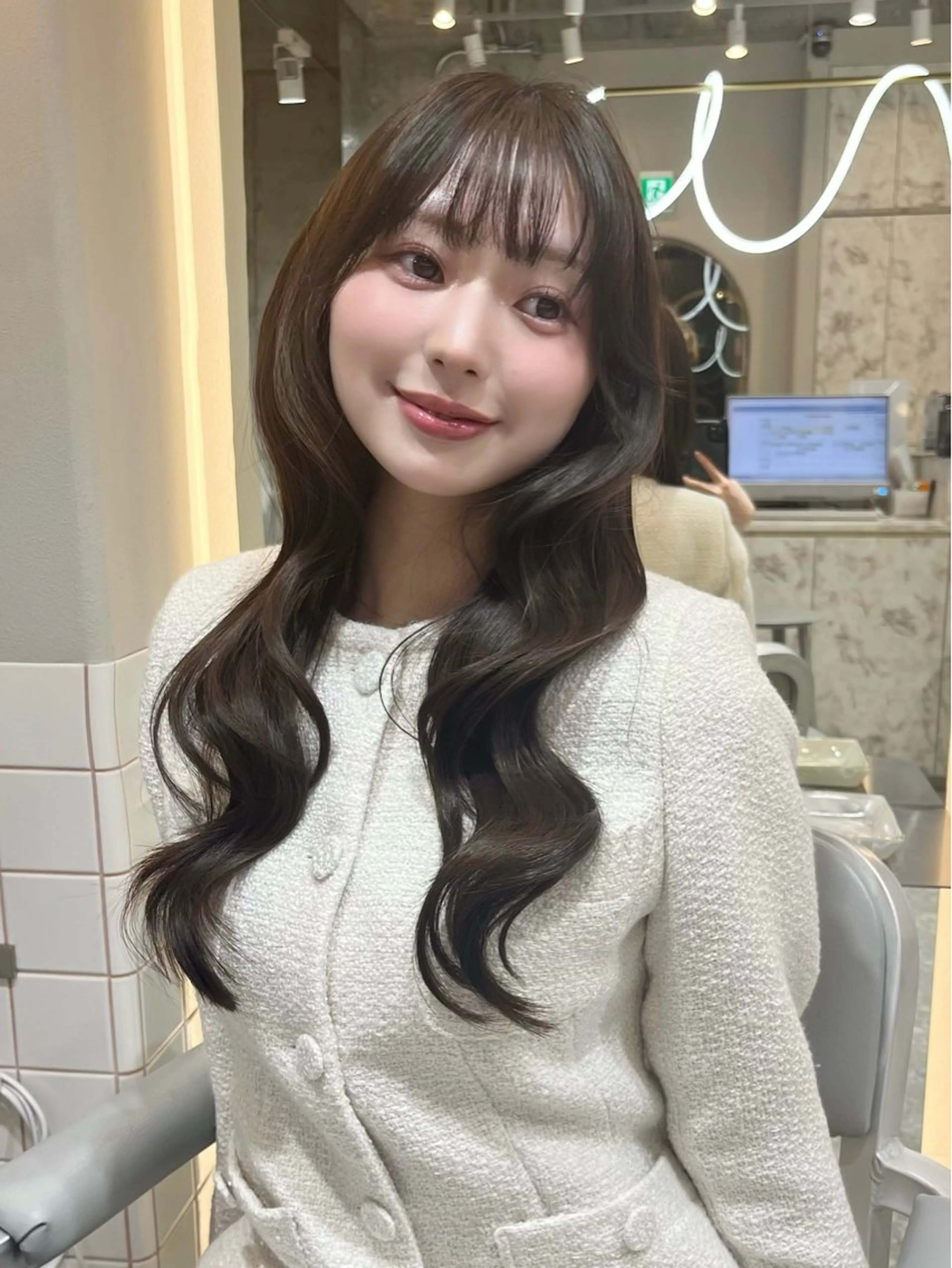 🌙🩶cut + color + aujuaトリートメント🩶🌙の写真