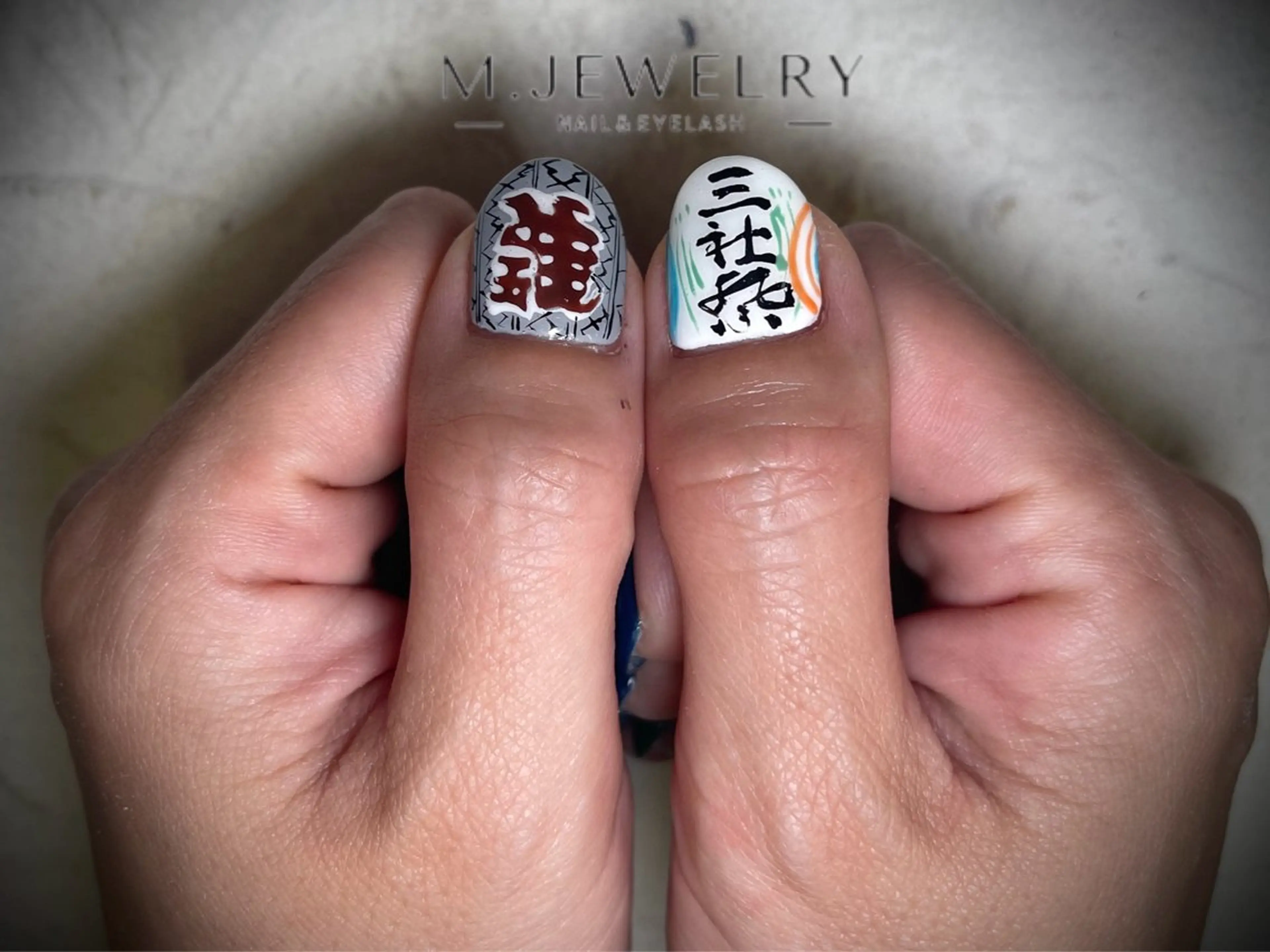 ネイル アートネイル M.JEWELRY AIのネイルデザイン