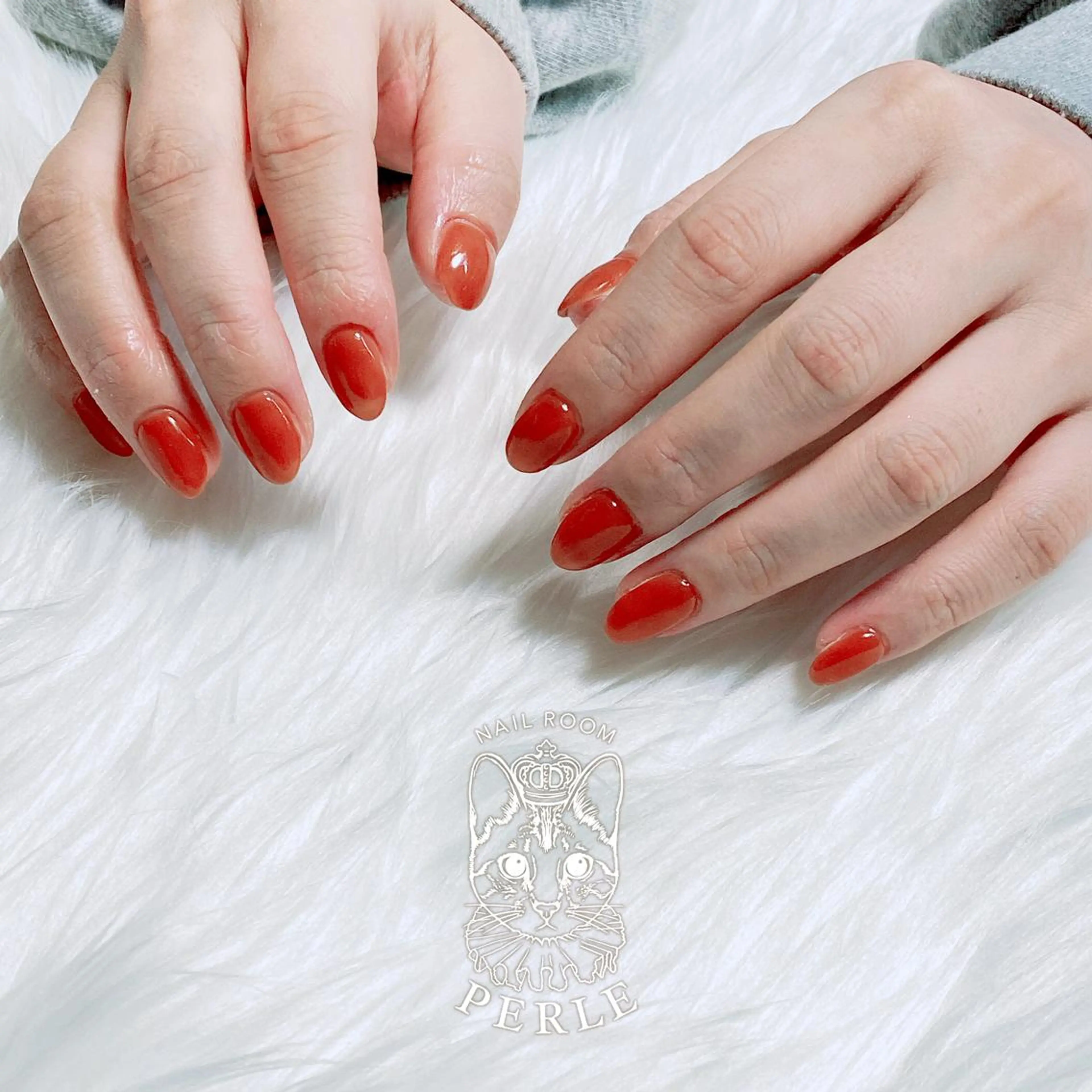 ネイル ジェルネイル 韓国ネイル nail room Perleのネイルデザイン