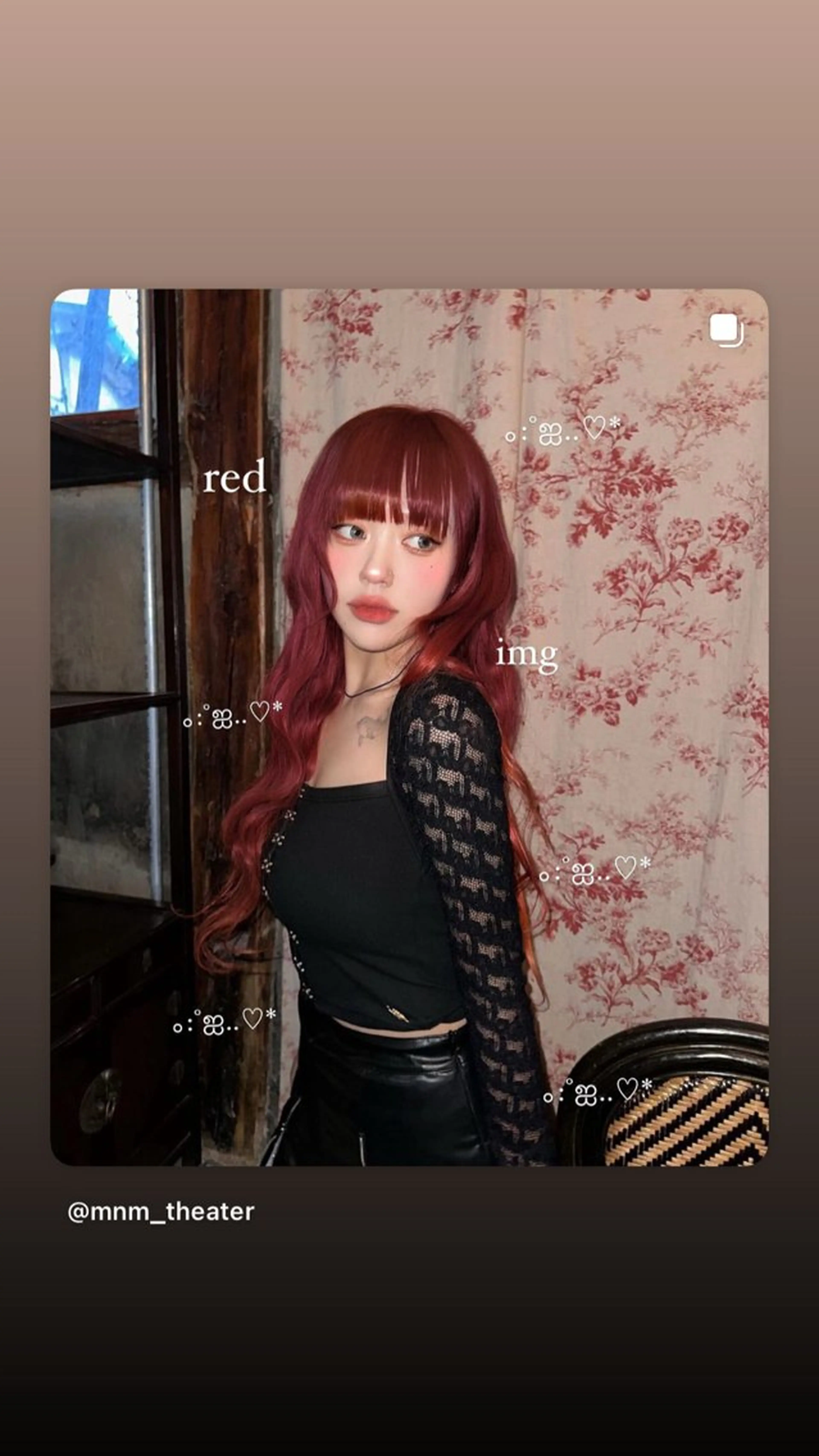 カラー ヘアカラー トリートメント 暖色ヘア🎀🍒 Manami🤍のヘアスタイル