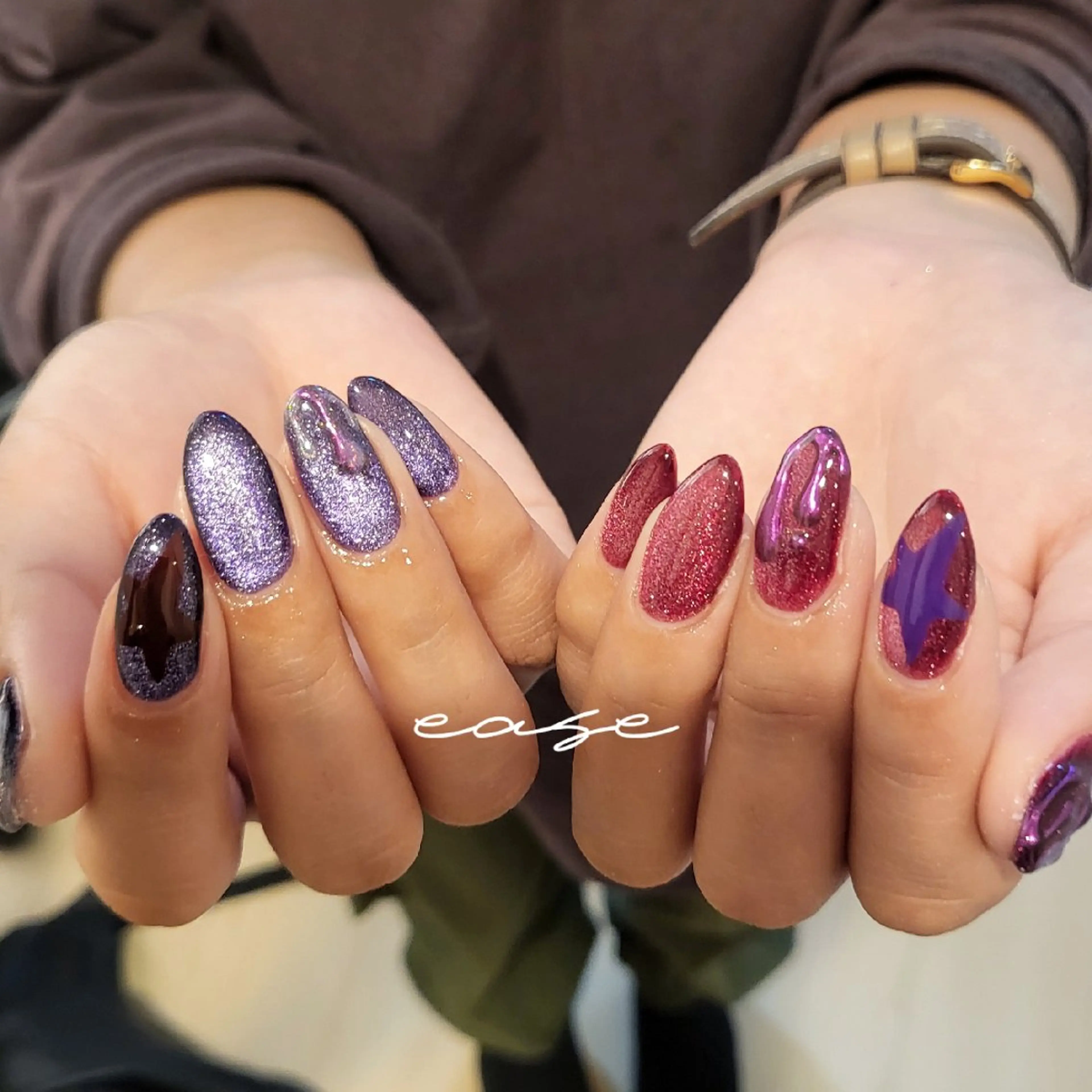 ネイル ハンドネイル フットネイル ハンドケア ease NAIL SALONのネイルデザイン