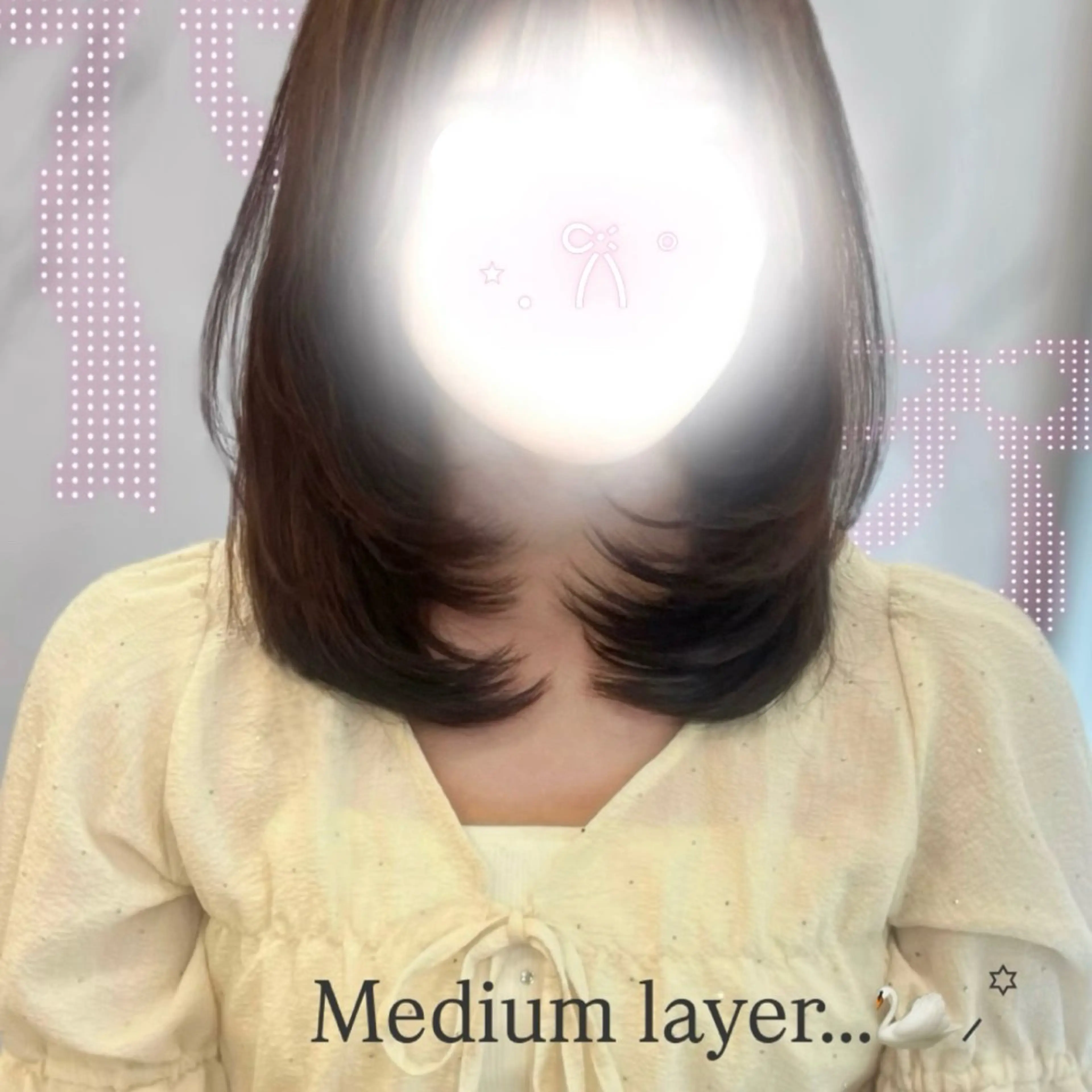 ミディアム レイヤーカット 表参道︎✧Hira ra⋆. 𐙚 ˚のヘアスタイル