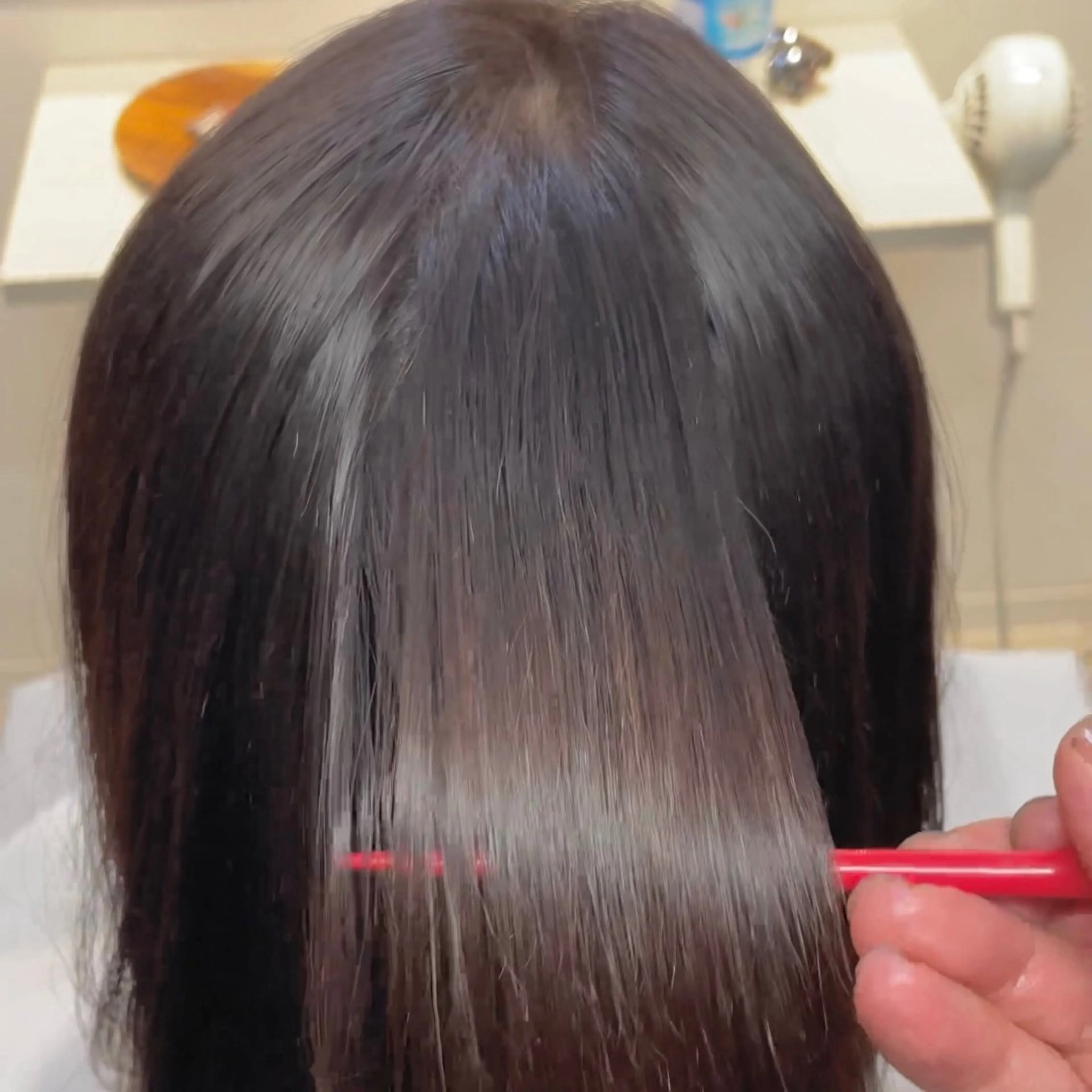 ロング トリートメント カット 縮毛矯正 表参道ショート 宮嶋勇太のヘアスタイル