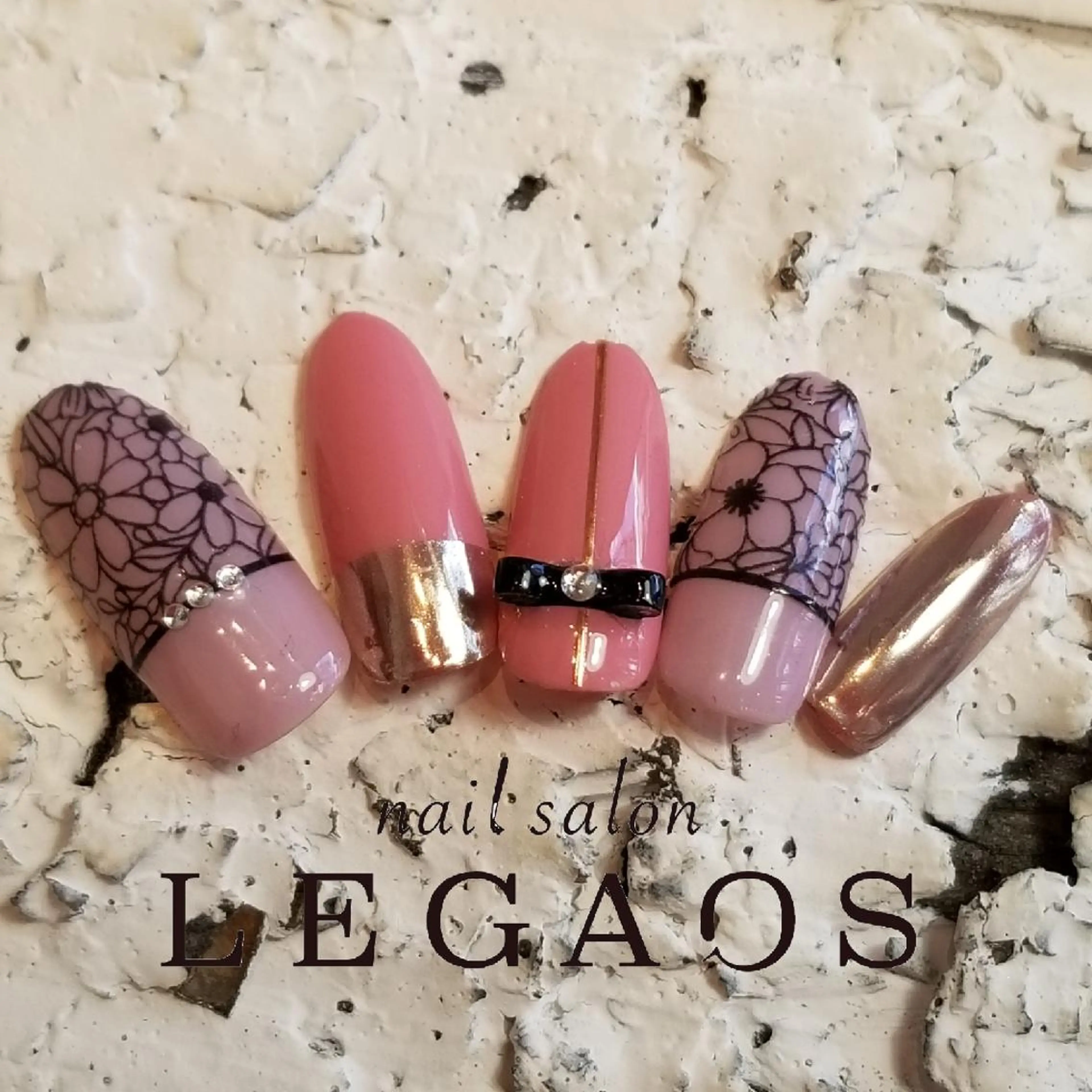 ネイル ｾﾝﾀｰ南 LEGAOSともこのネイルデザイン