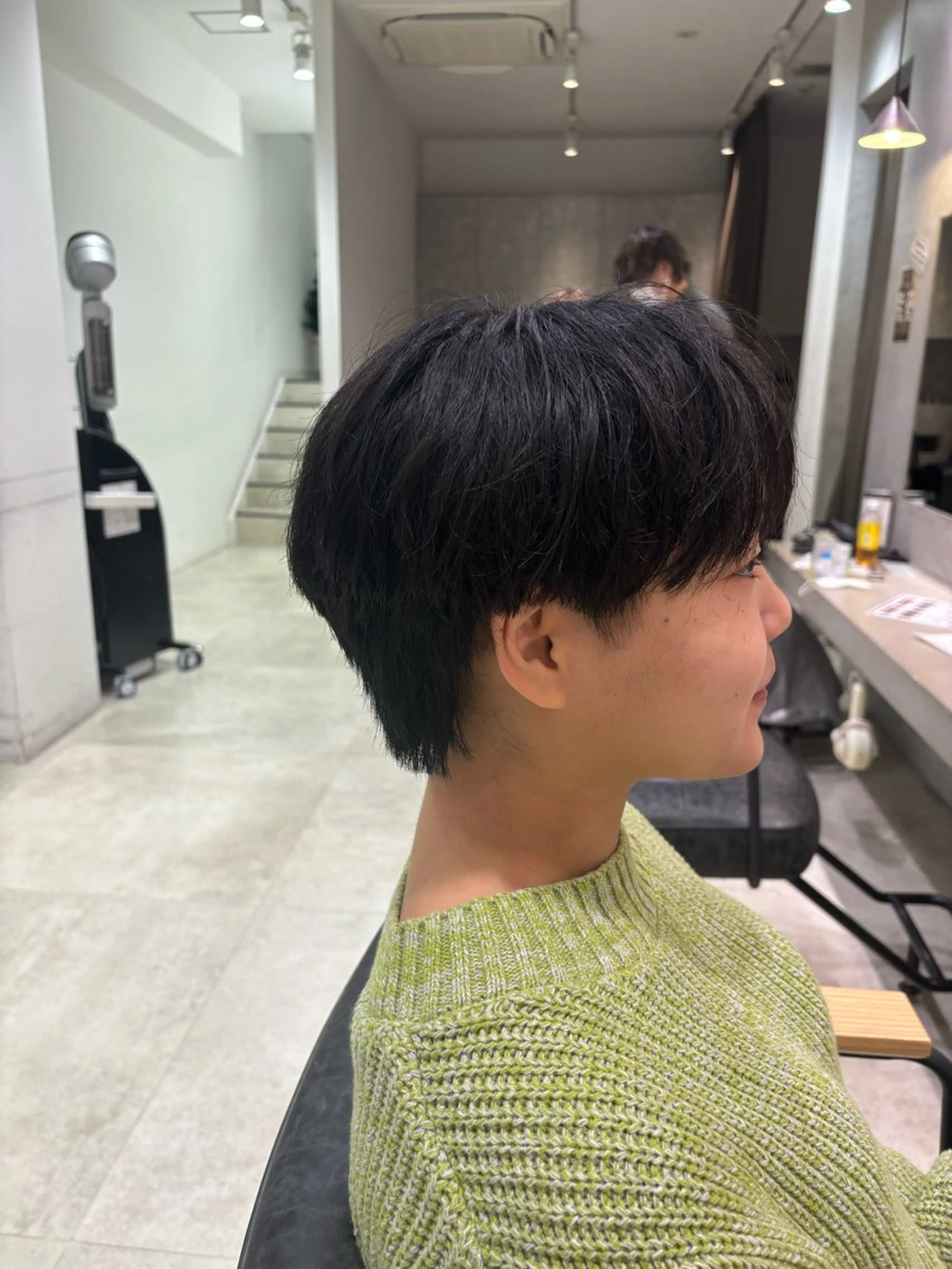 ショート カット 似合わせスタイル： 叶夢のヘアスタイル