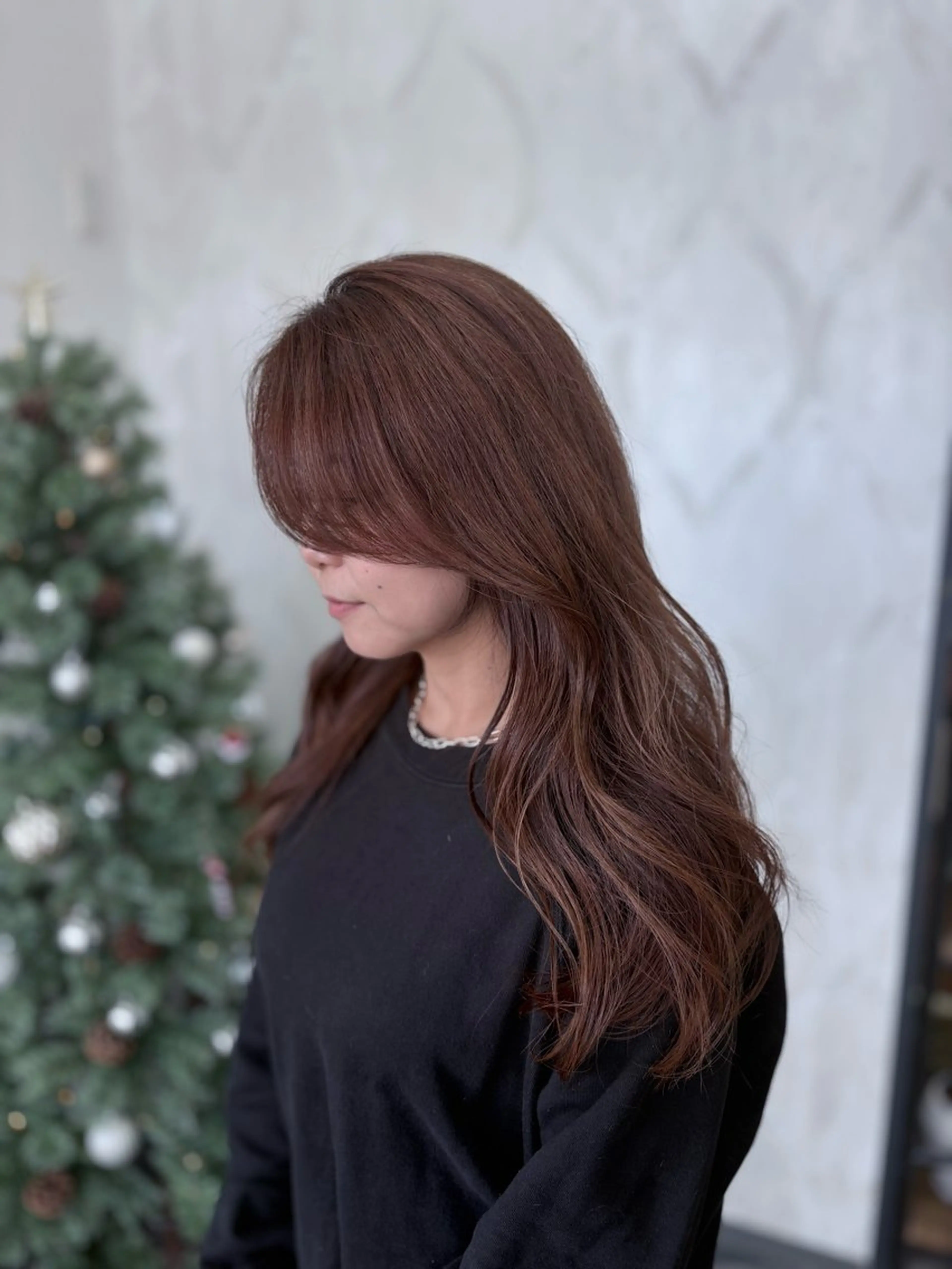 ロング カット STRAAL所属・カットモデル✂️ ゆうかのヘアスタイル