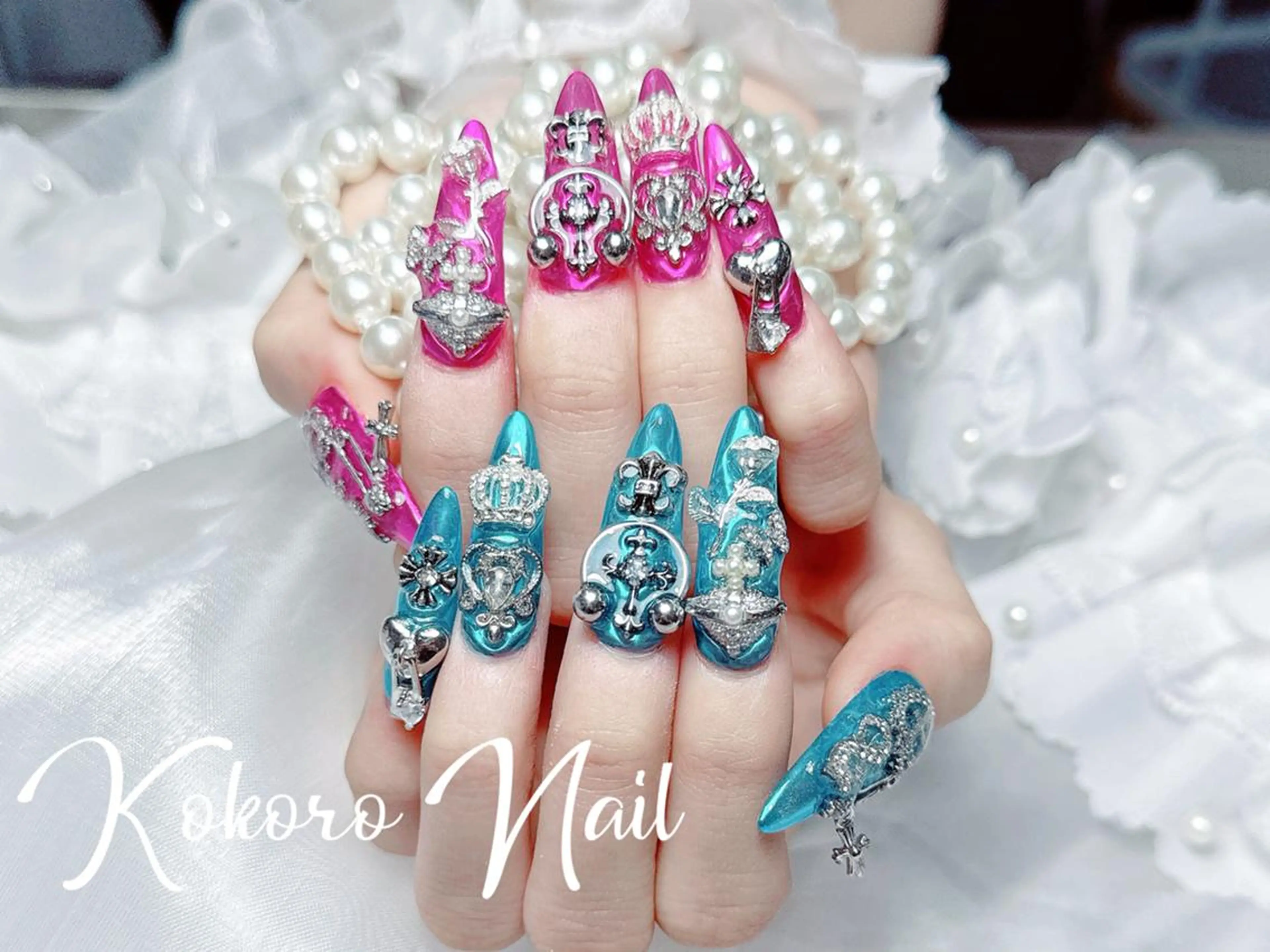 ネイル ハンドネイル 💗KOKORO NAIL💗のネイルデザイン