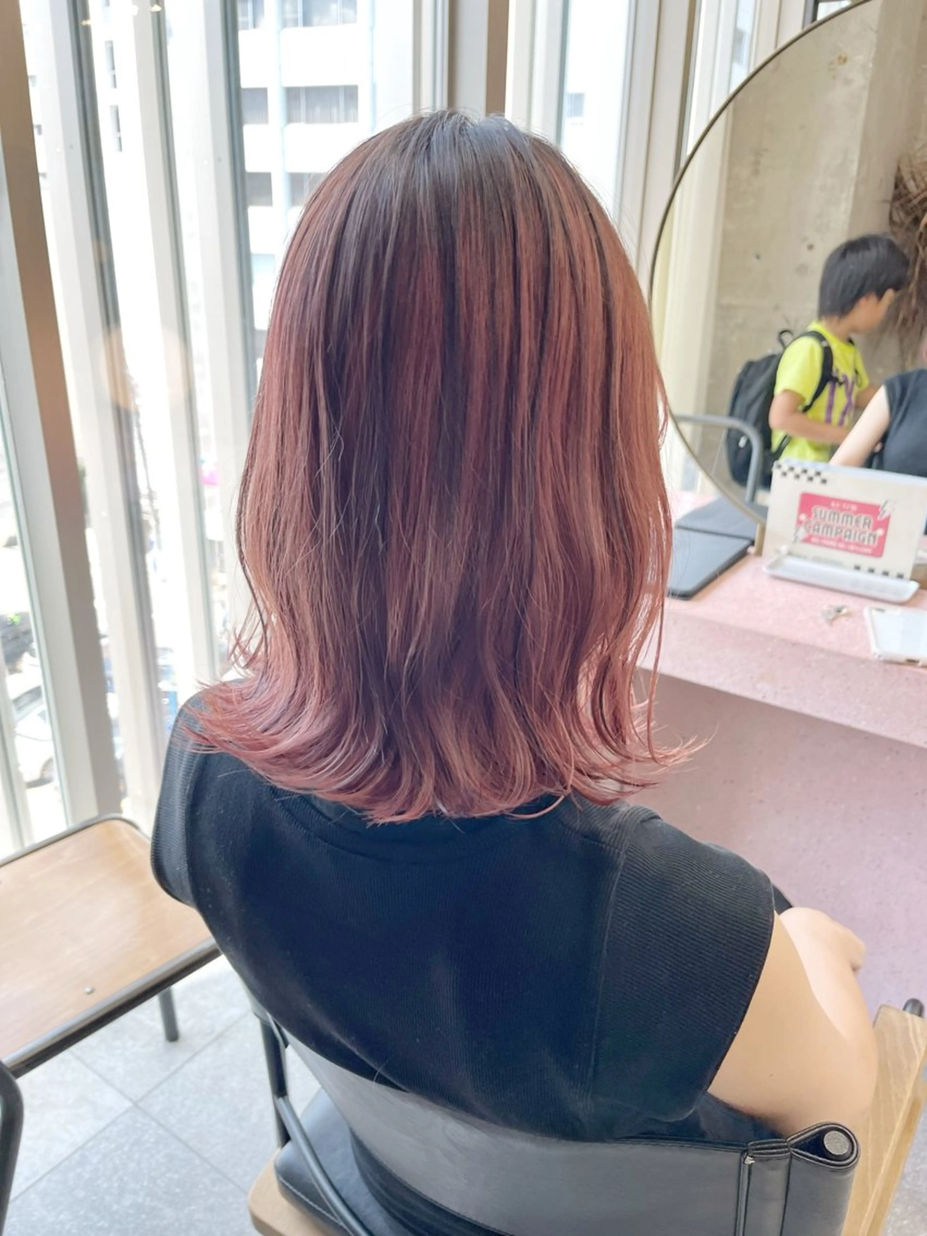 ミディアム カラー カット ヘアカラー 小木曽智美 /ボブ/ショートのヘアスタイル