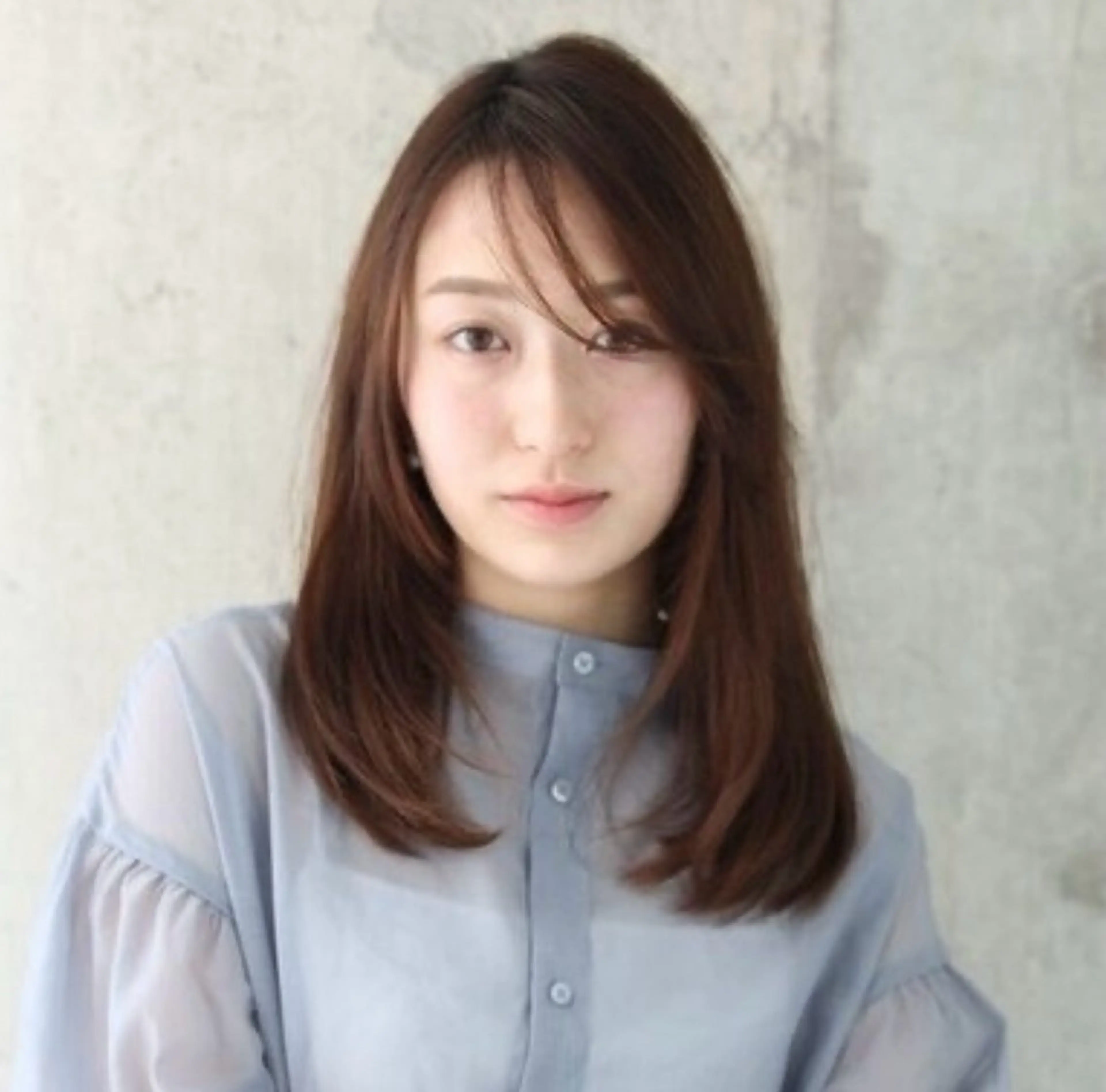 ロング カット トリートメント 💎似合わせのプロ 💎透明感カラー杉原のヘアスタイル