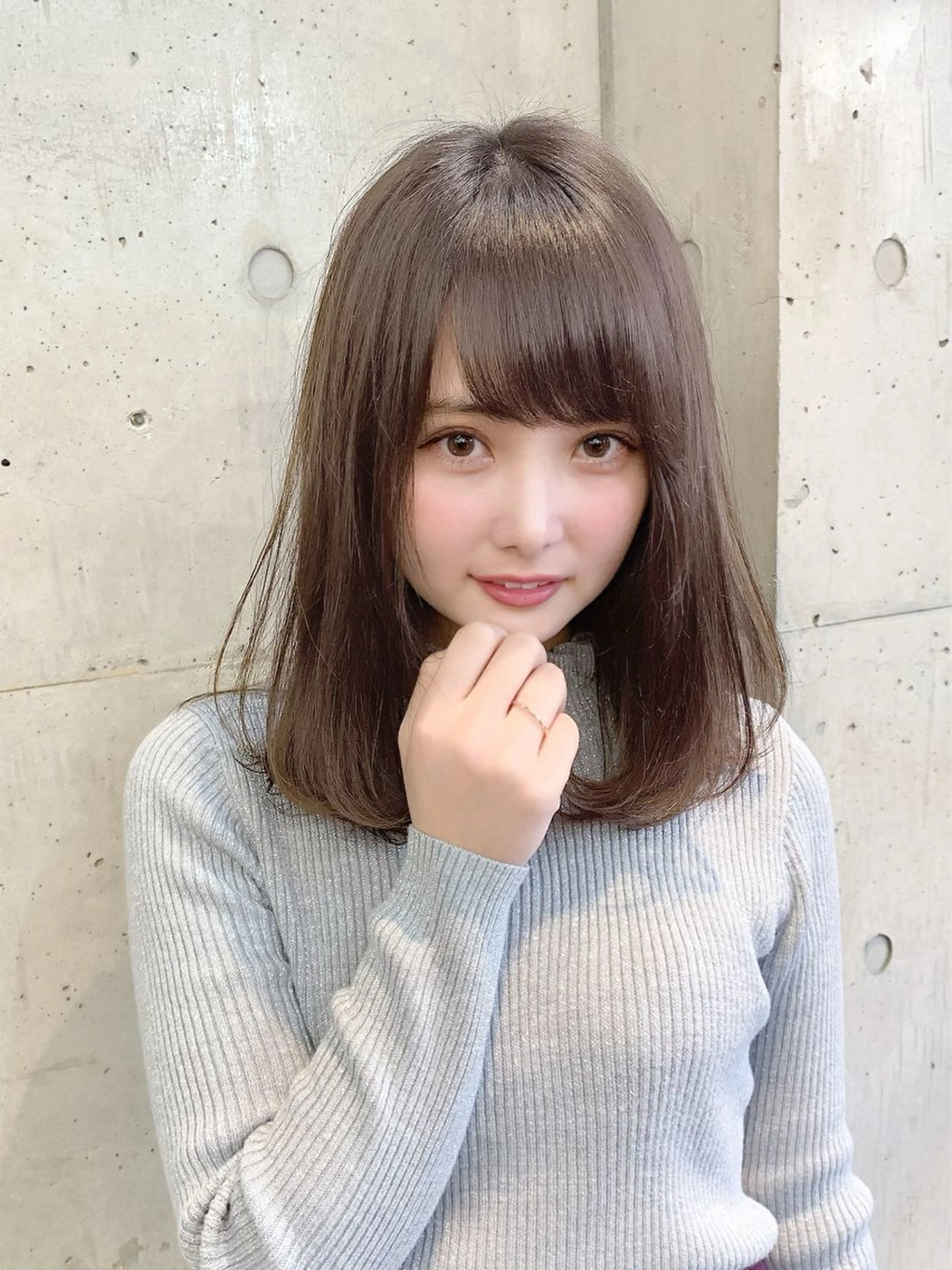 ⭐️前髪カット＋前髪縮毛矯正＋コラーゲンTR⭐️の写真