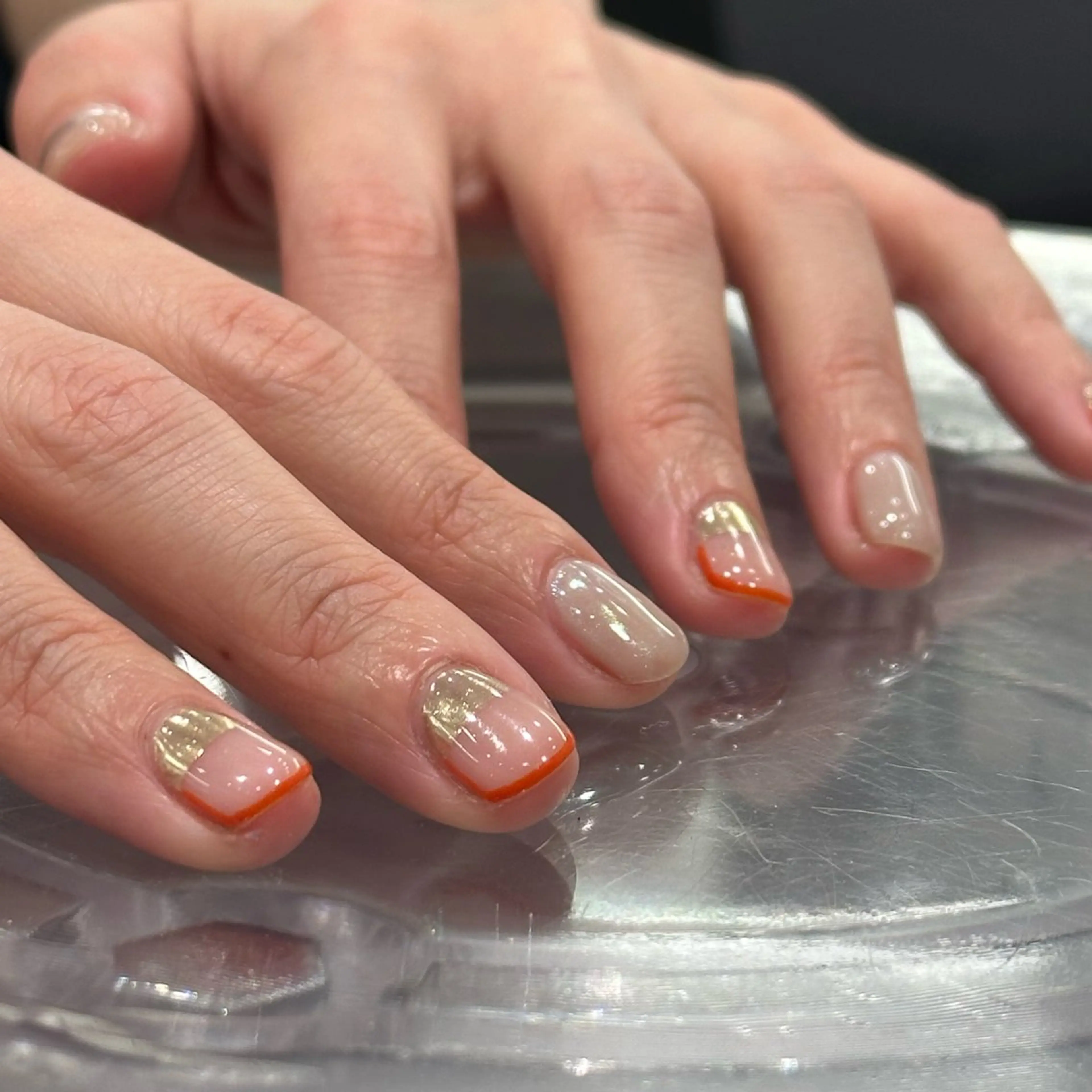 ネイル ハンドネイル COIN  nail hinataのネイルデザイン