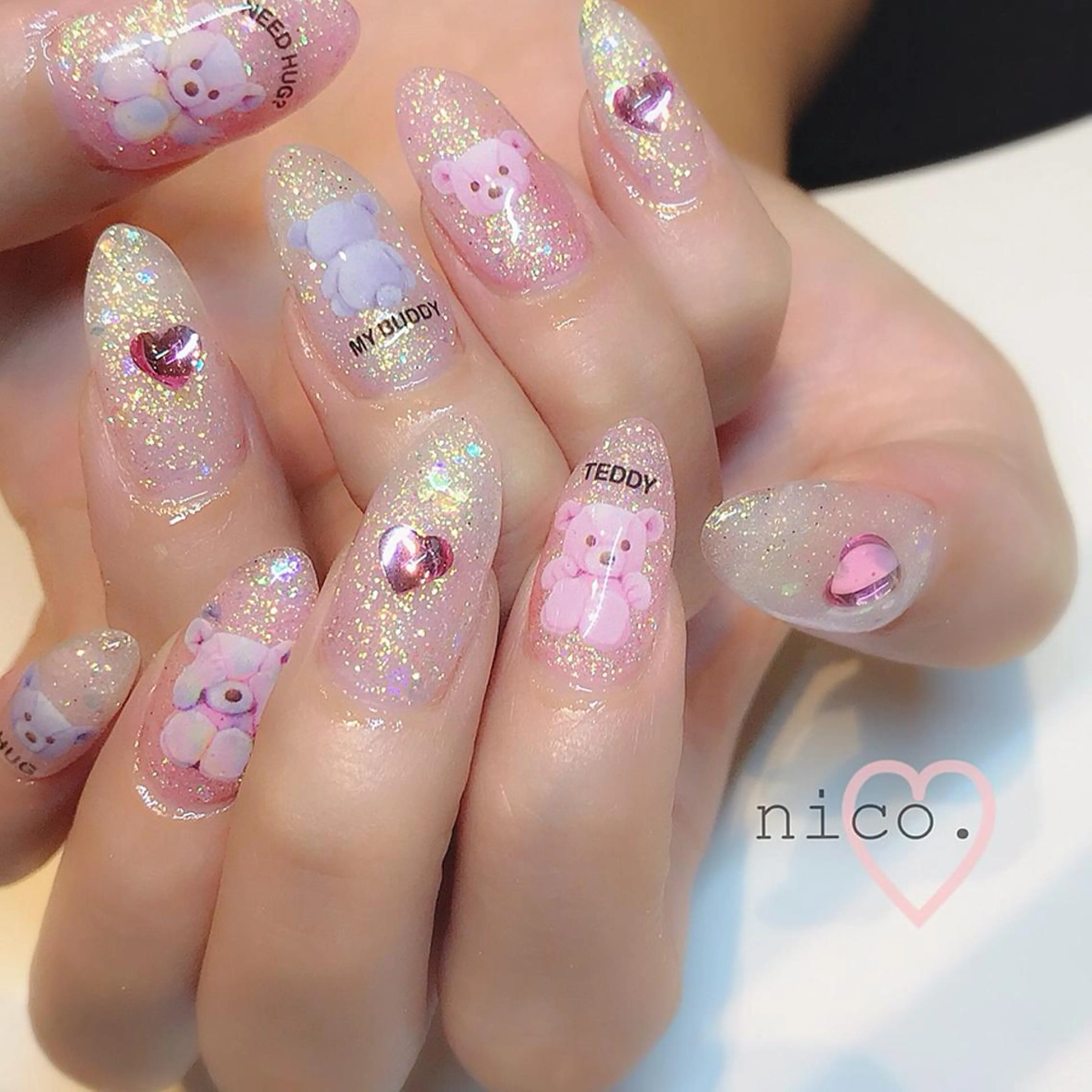 ネイル マツエク・マツパ nico nail所属・三鷹🎀韓国ネイル/ niconail🪄のネイルデザイン