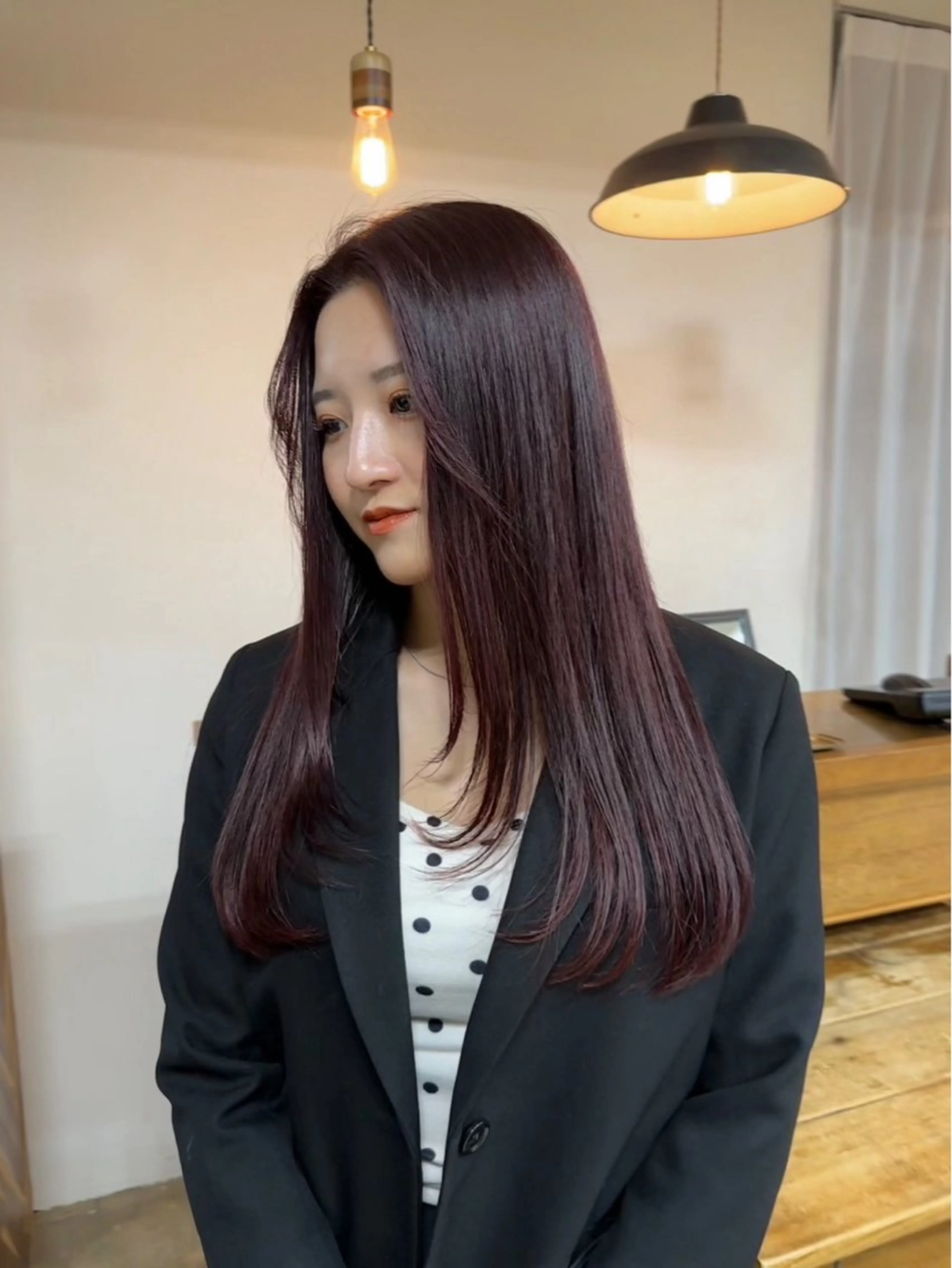 ロング NAGISA 🎀カットモデル🎀のヘアスタイル