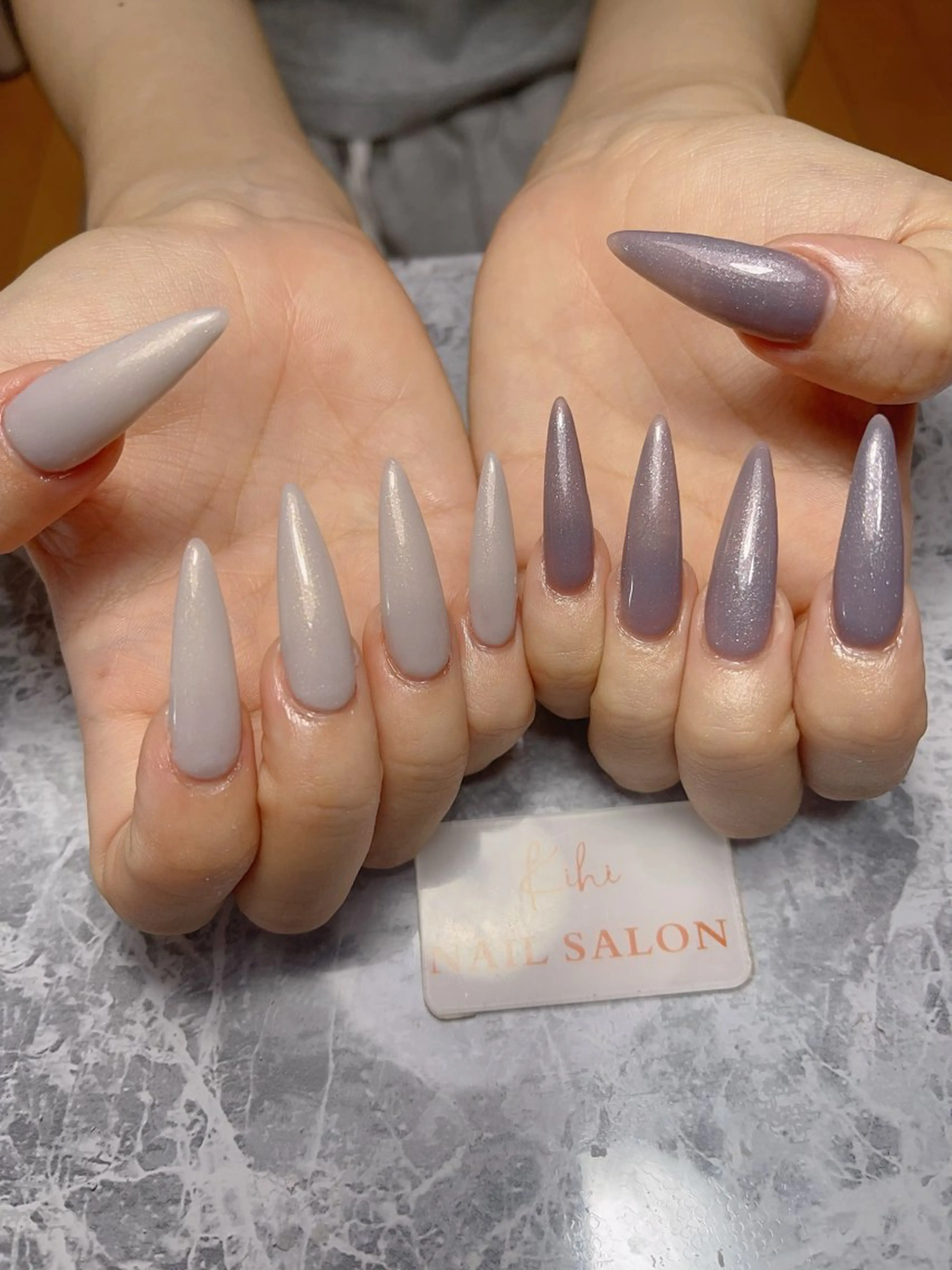 ネイル アートネイル フレンチネイル ジェルネイル グラデーション 韓国ネイル ハンドネイル ハンドケア Nail Salon Kihi さくらのネイルデザイン