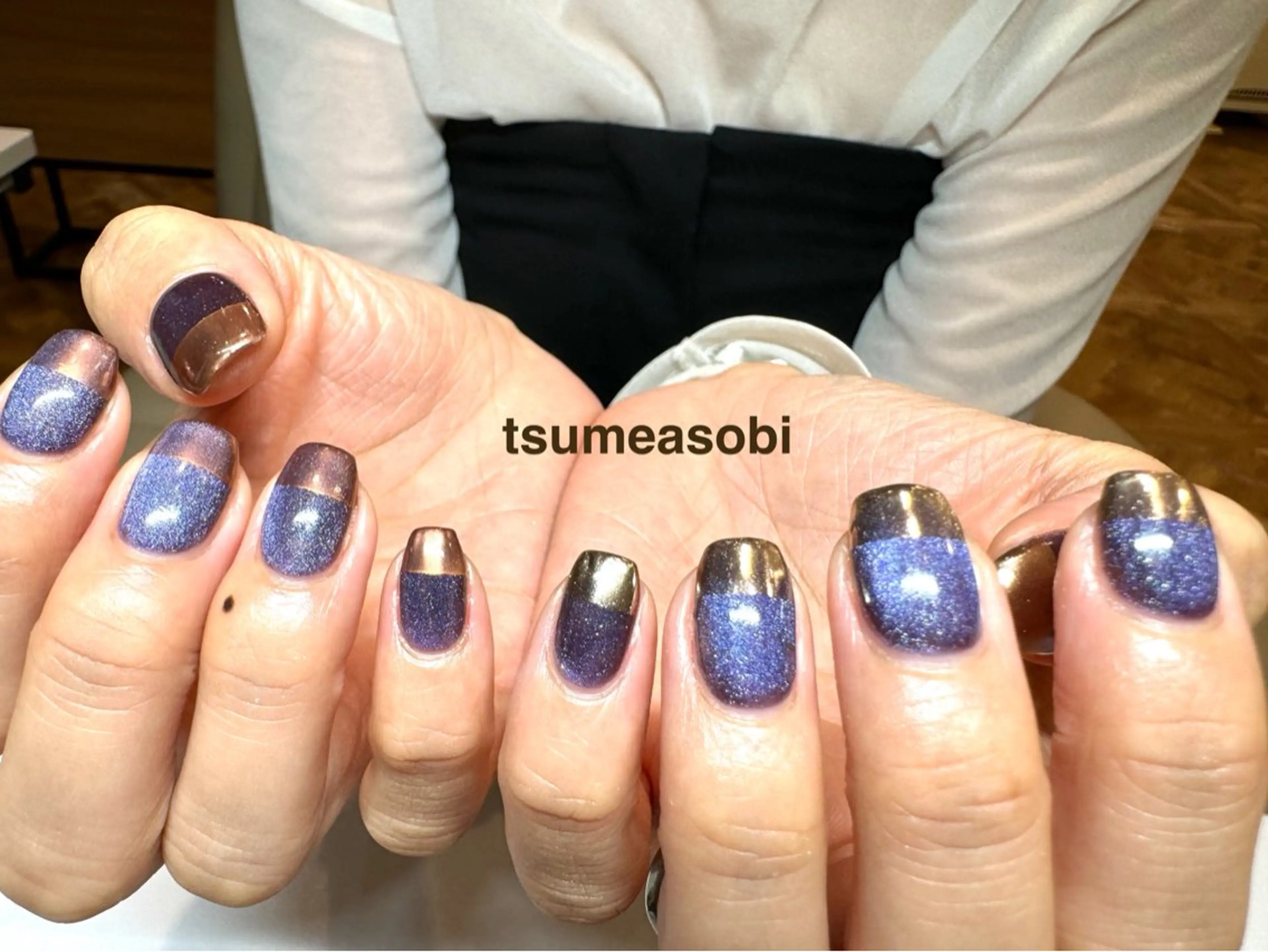 ネイル アートネイル ハンドネイル tsumeasobi所属・tsumeasobi 🪬macoのネイルデザイン