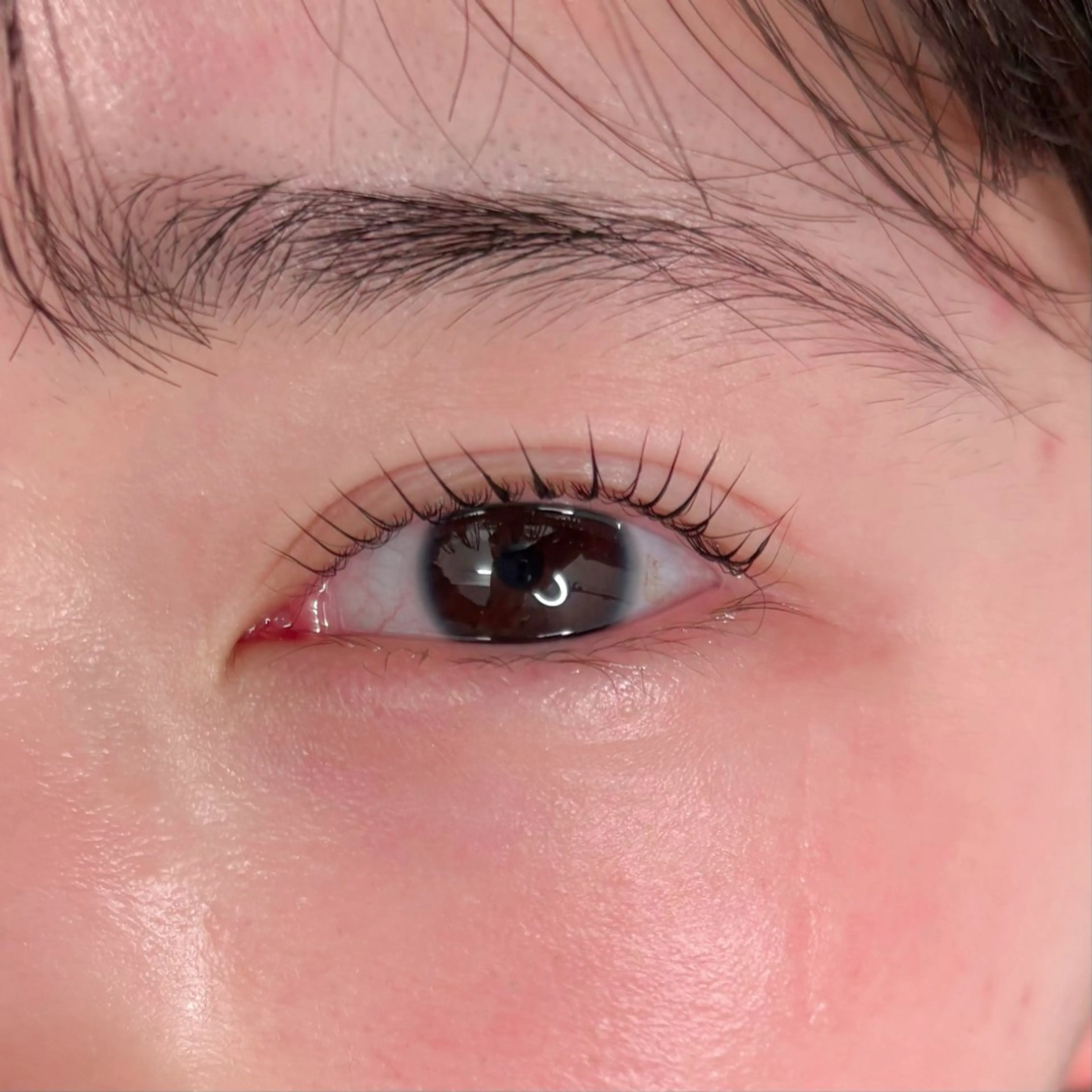 マツエク・マツパ まつげパーマ 一重×まつ毛パーマ マツパ Arva【アルバ】 ゆうなの眉毛・アイブロウイメージ