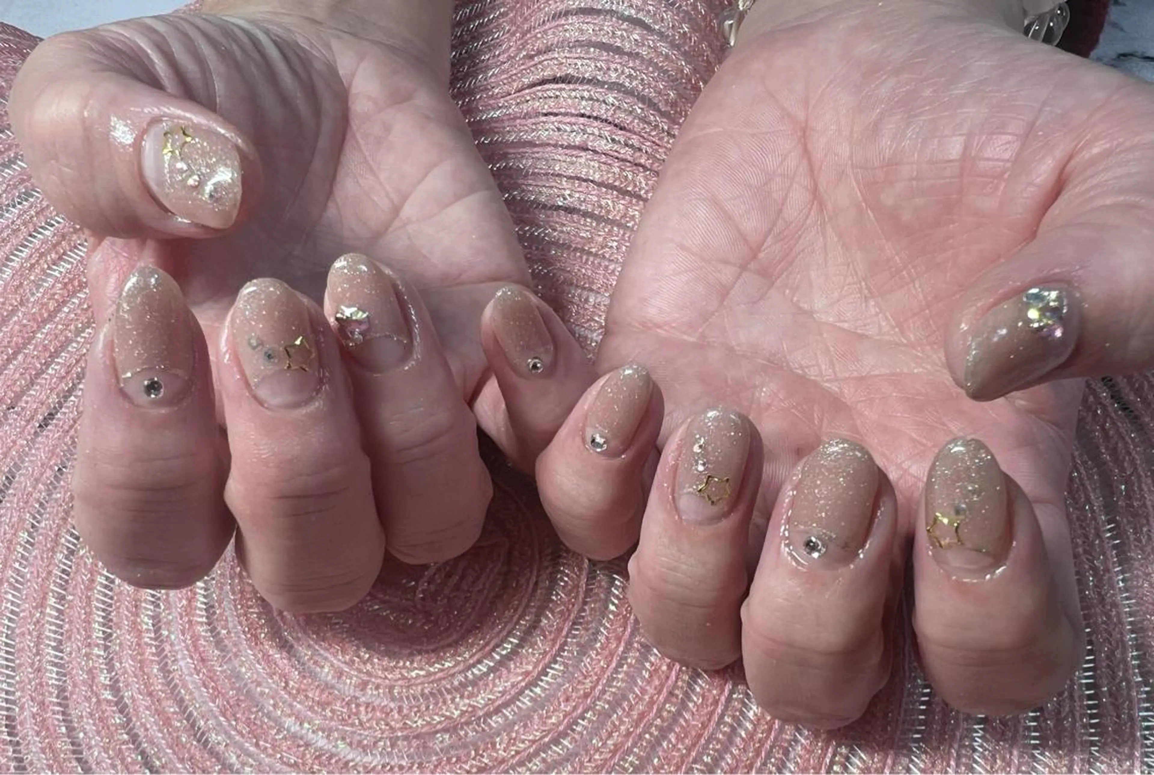 ネイル フレンチネイル 逆フレンチ Ruana Nailのネイルデザイン