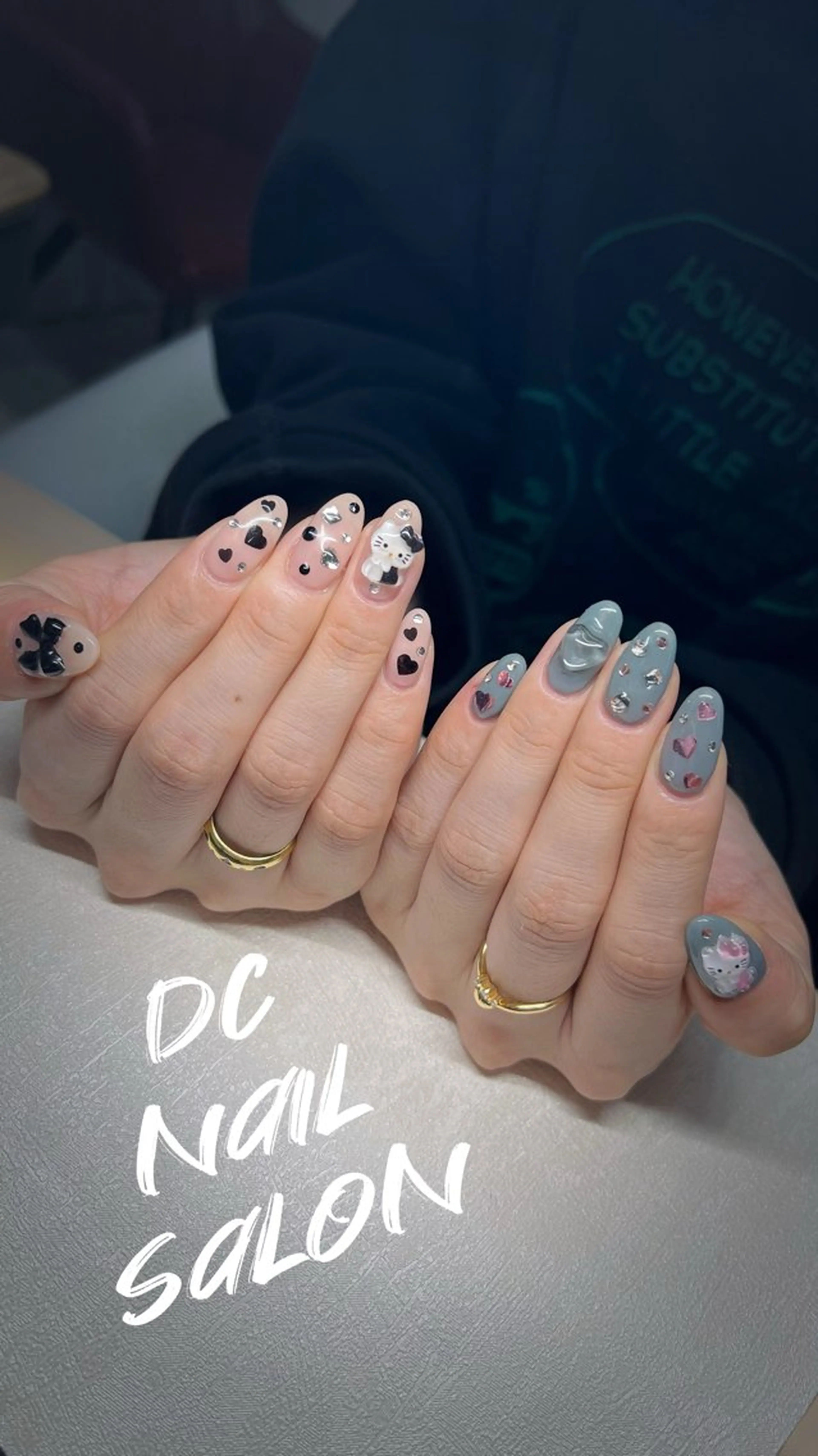 ネイル アートネイル 入学式 フレンチネイル ジェルネイル グラデーション DC nail salonのネイルデザイン
