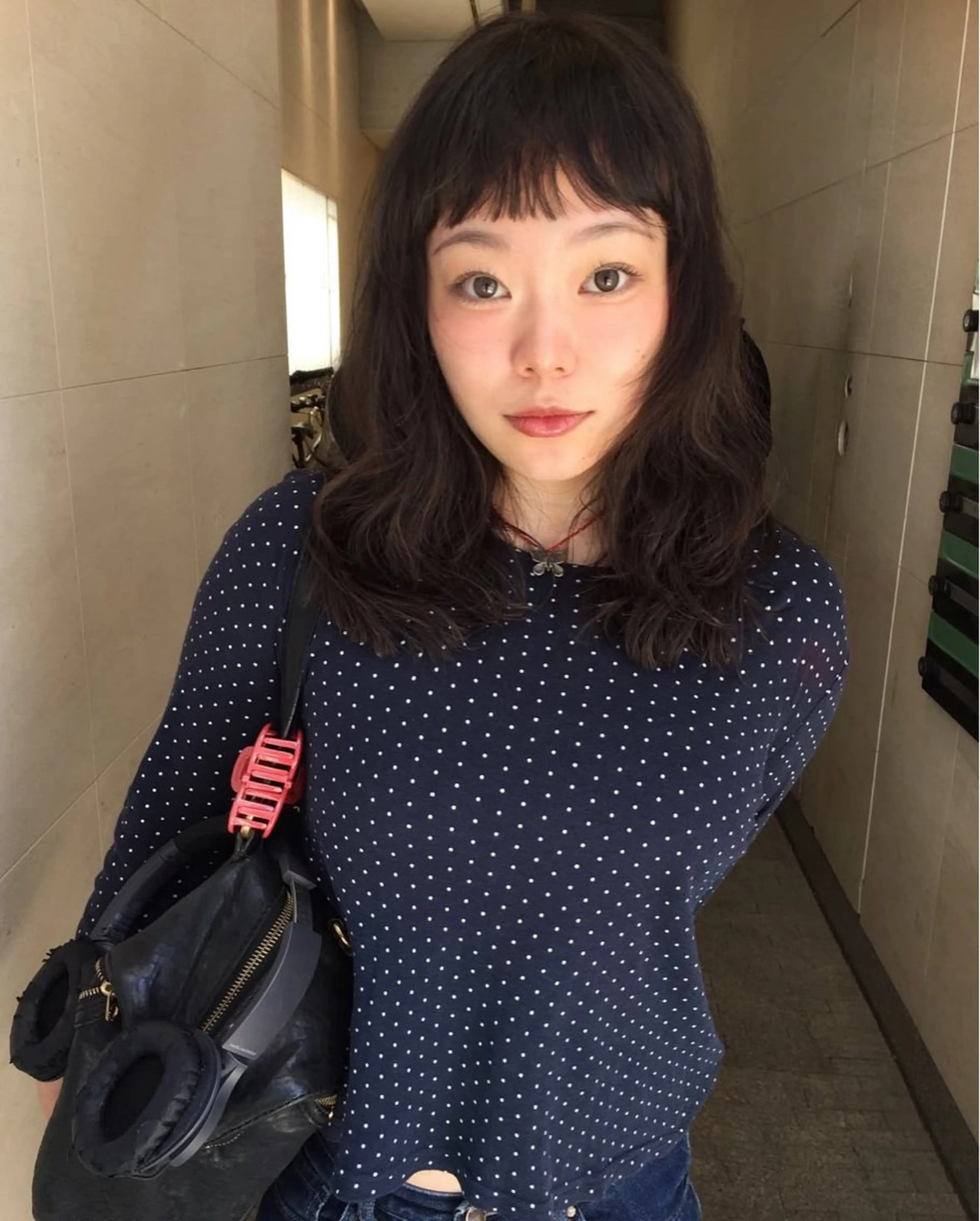 ミディアム パーマ カット パーマ misa___boo MISAのヘアスタイル