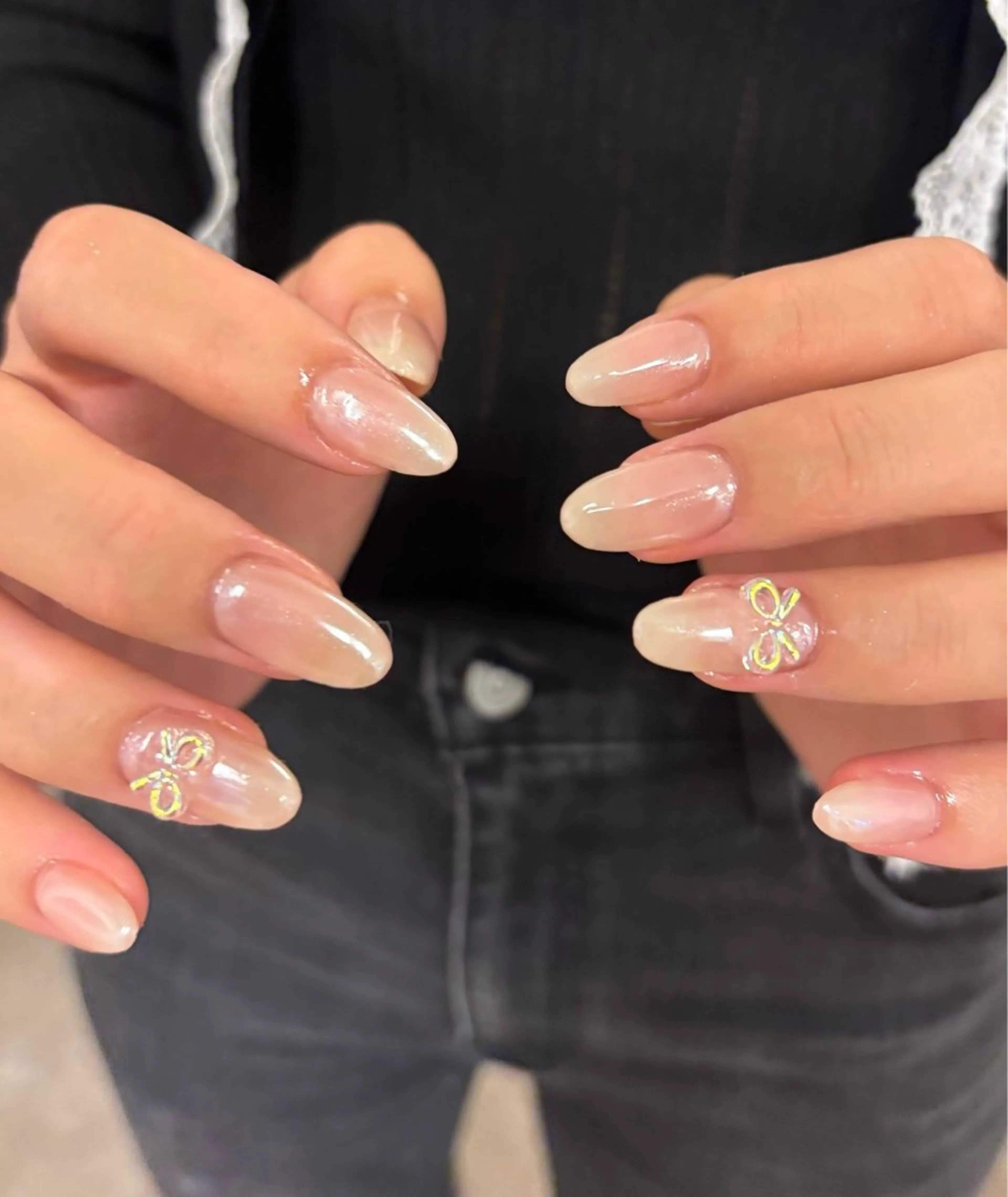 ネイル ミラーネイル 加藤 ひめののネイルデザイン