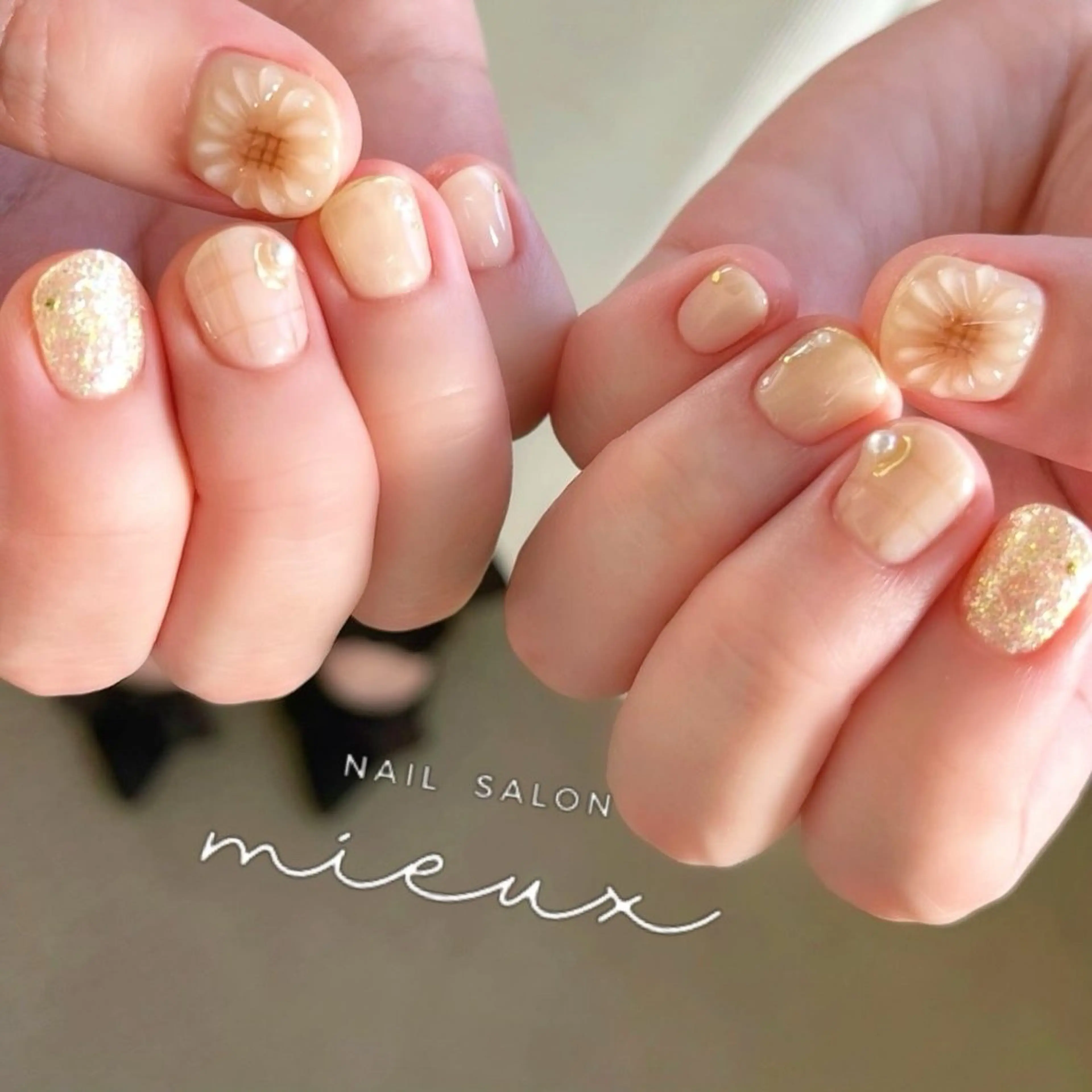 ネイル ハンドネイル mieux ariiiのネイルデザイン