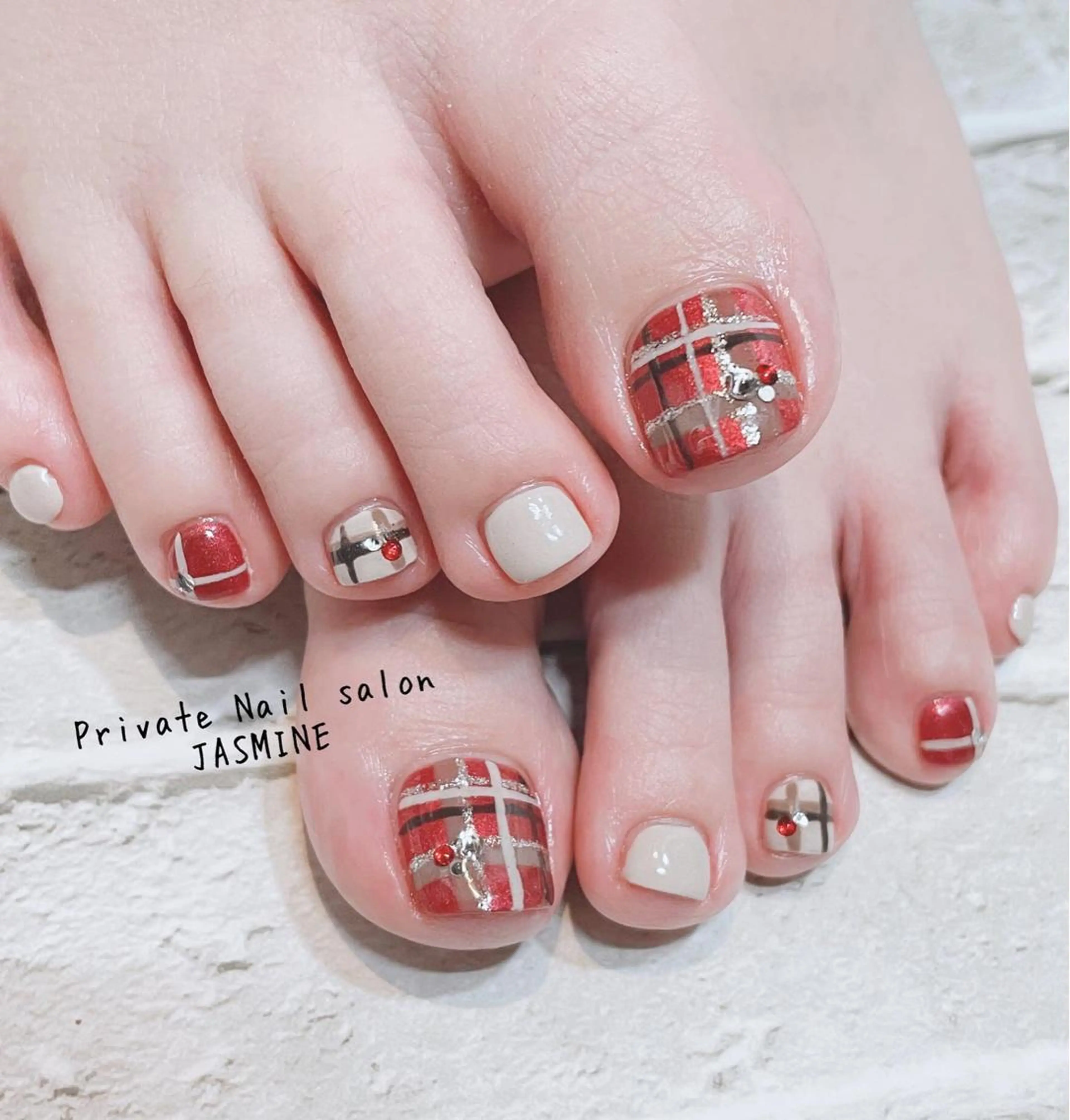 ネイル フットネイル Nail salon JASMINEのネイルデザイン