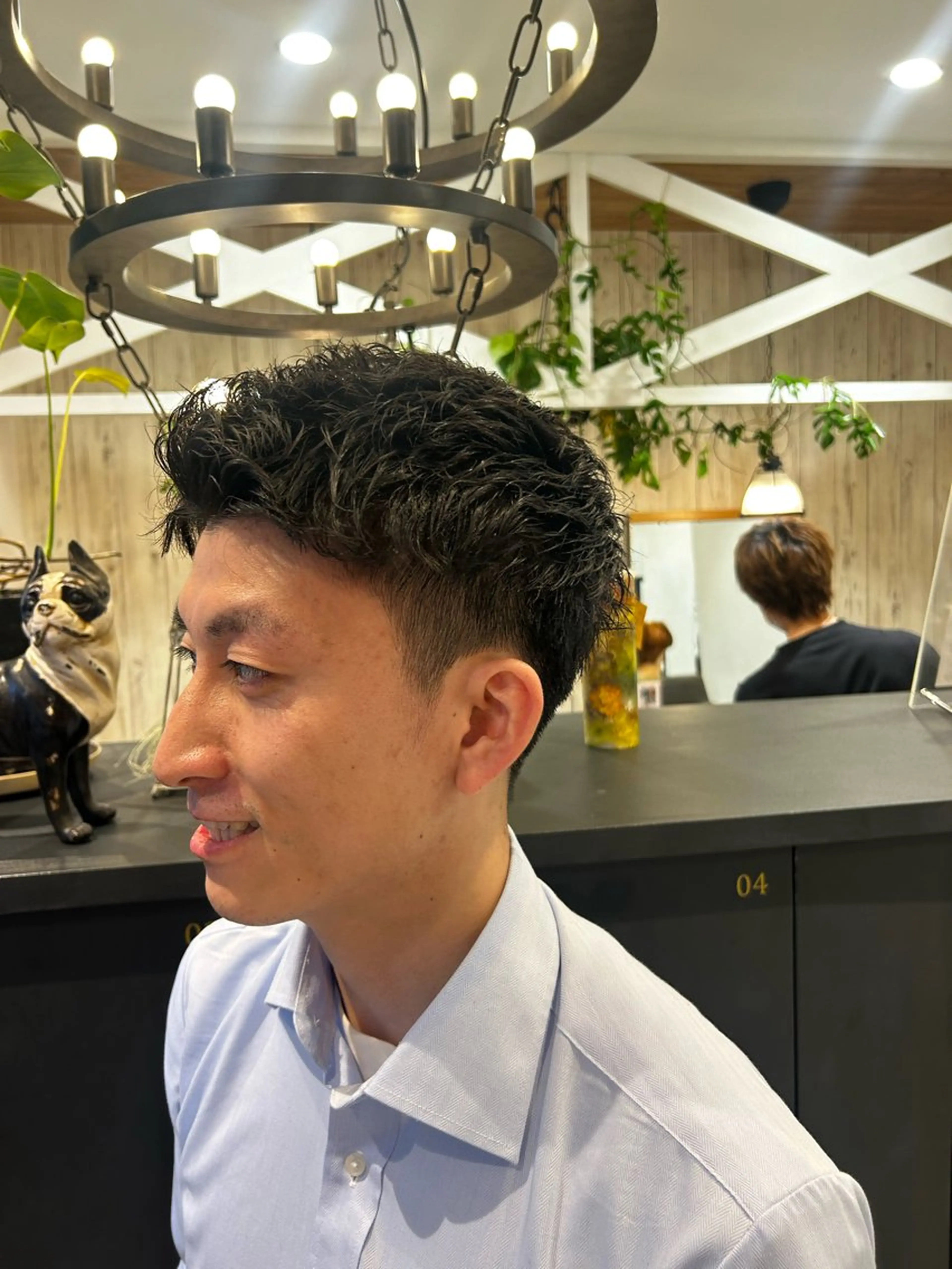ショート カット パーマ 大槻 ハルカのヘアスタイル