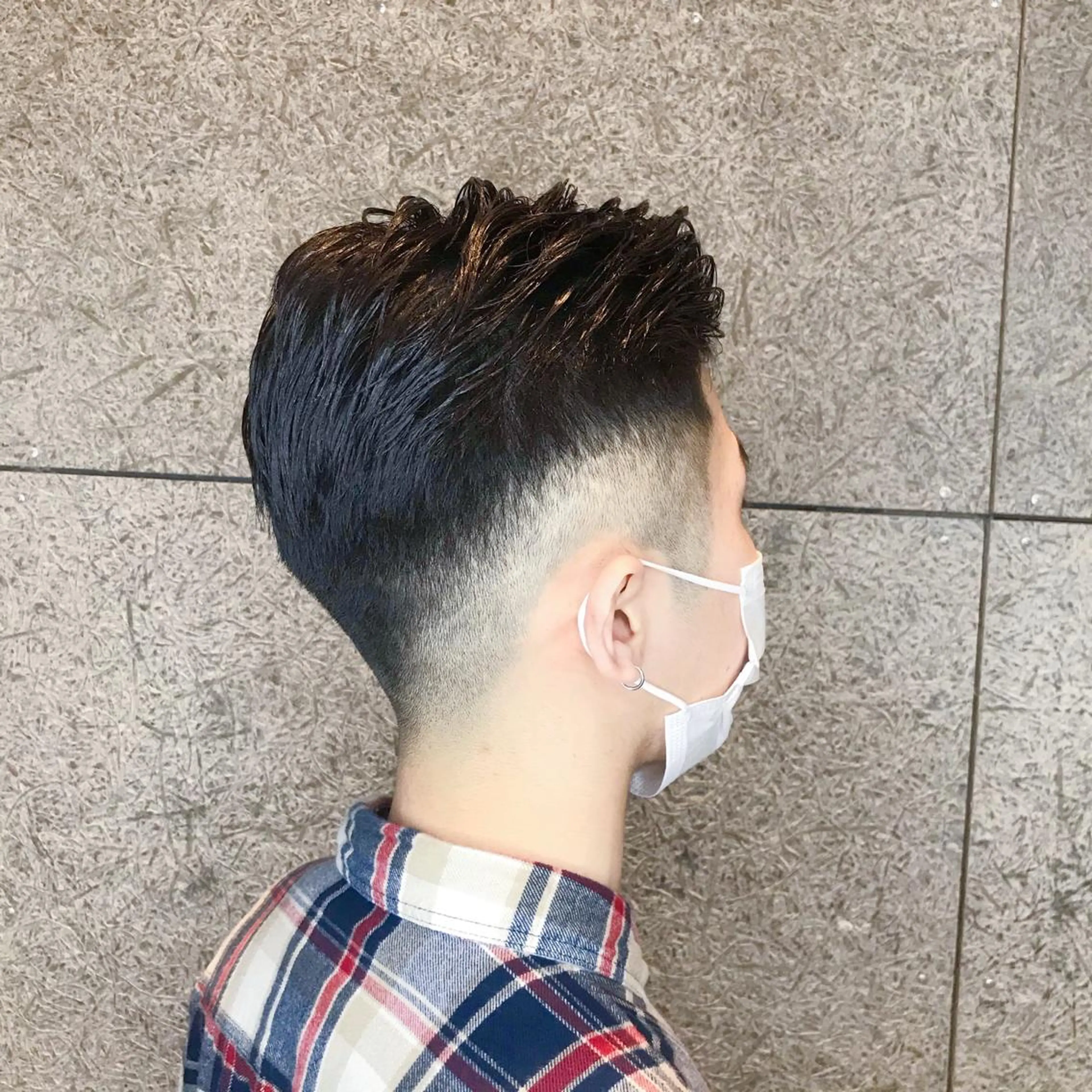 ショート メンズ カット うるツヤハイトーン✨ /西川郁巳のヘアスタイル