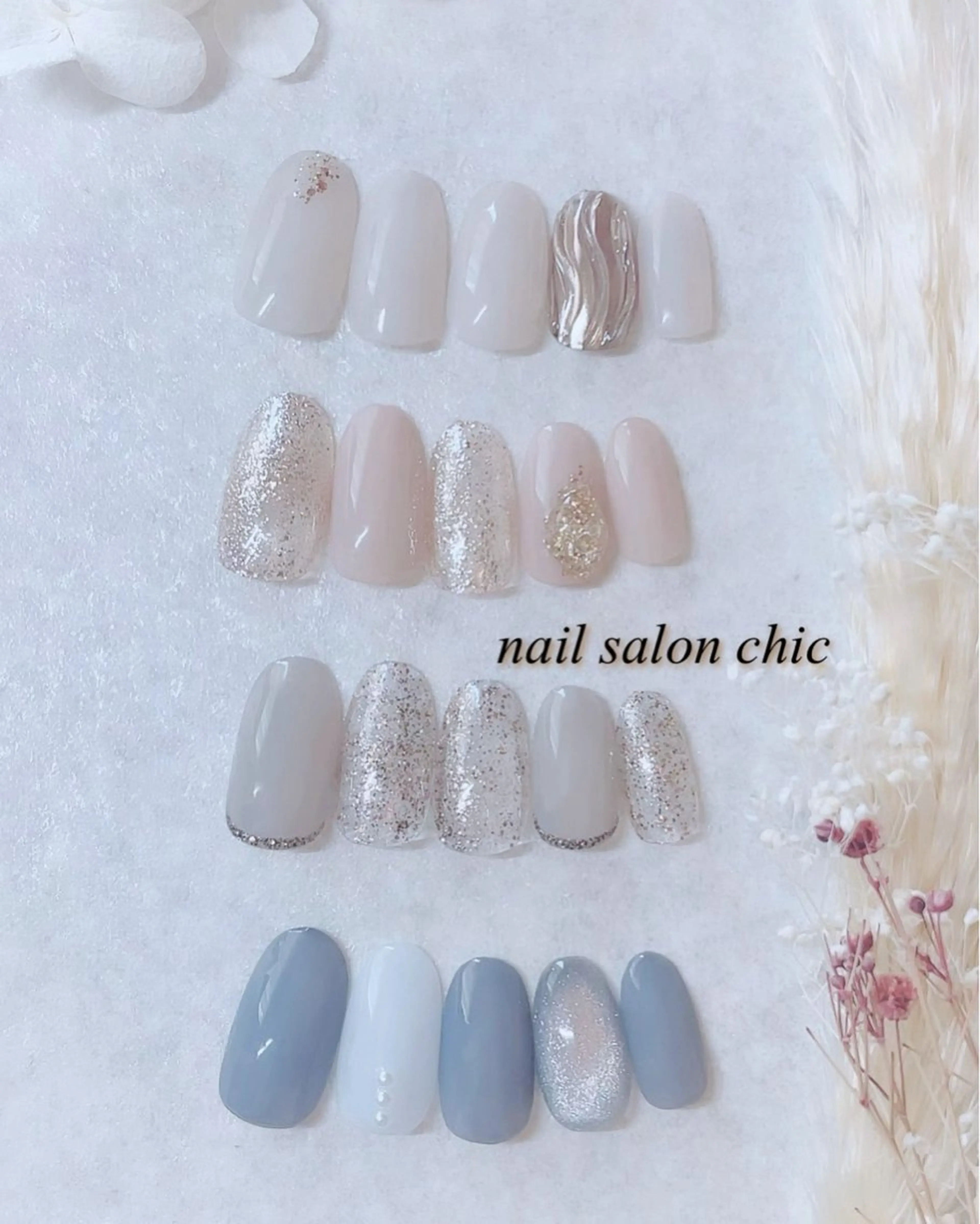 ネイル ハンドネイル nail salon chicのネイルデザイン