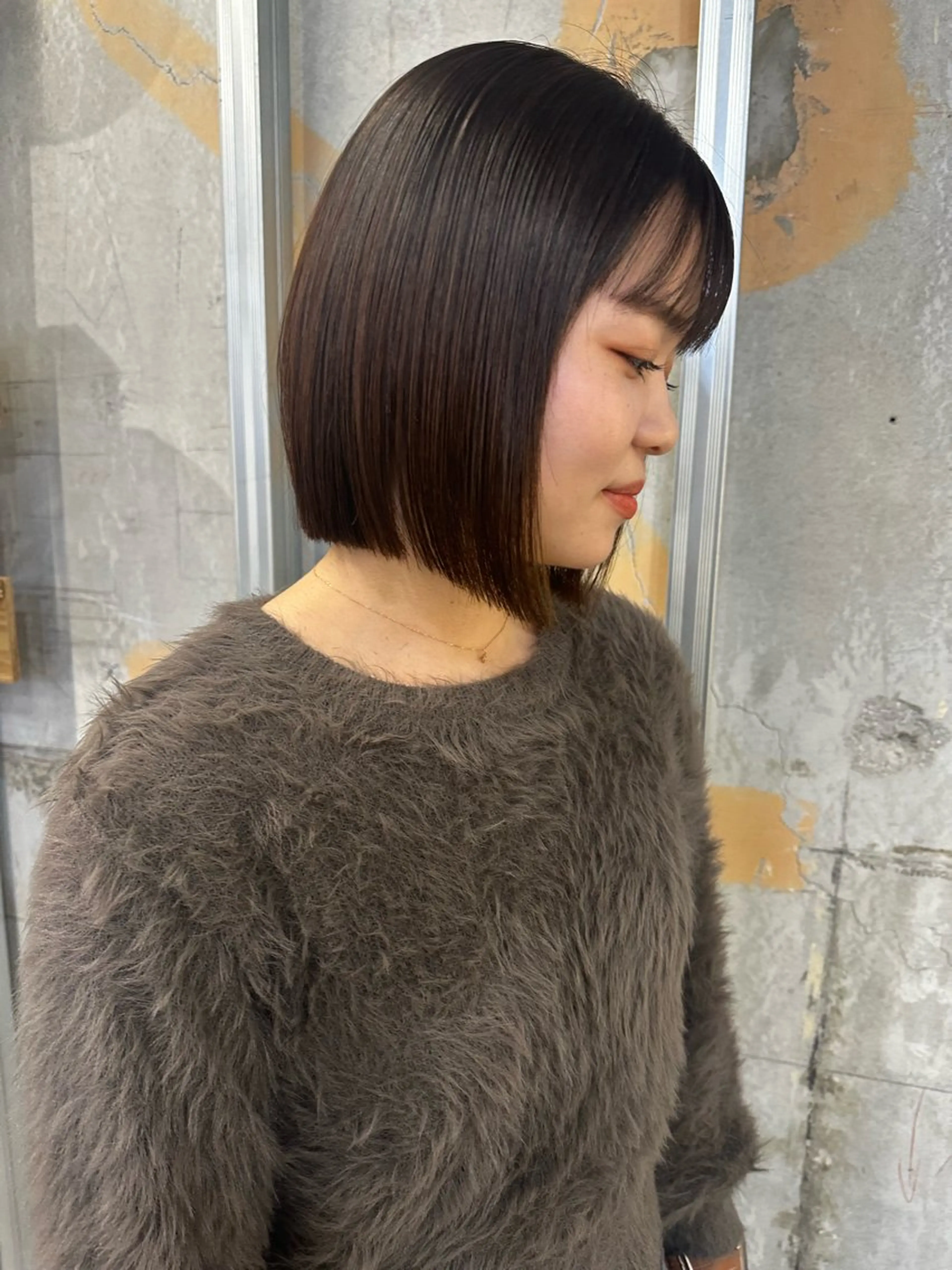ミディアム Lab.by ioe所属・吉田勇人/ブリーチ なしダブルカラー🩵のヘアスタイル